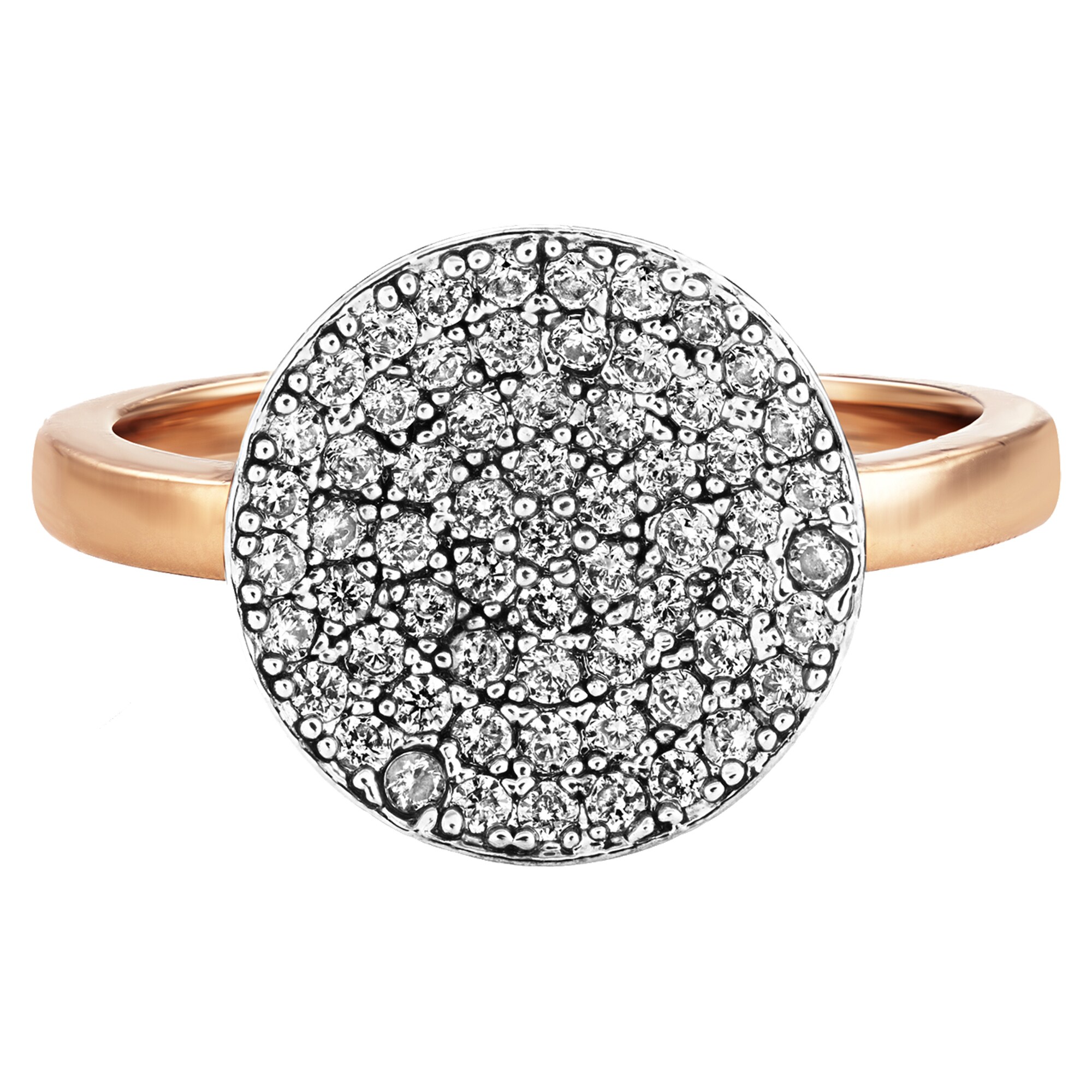 Buckley London Ring ros&eacute;vergoldet mit Zirkonia - Bild 1