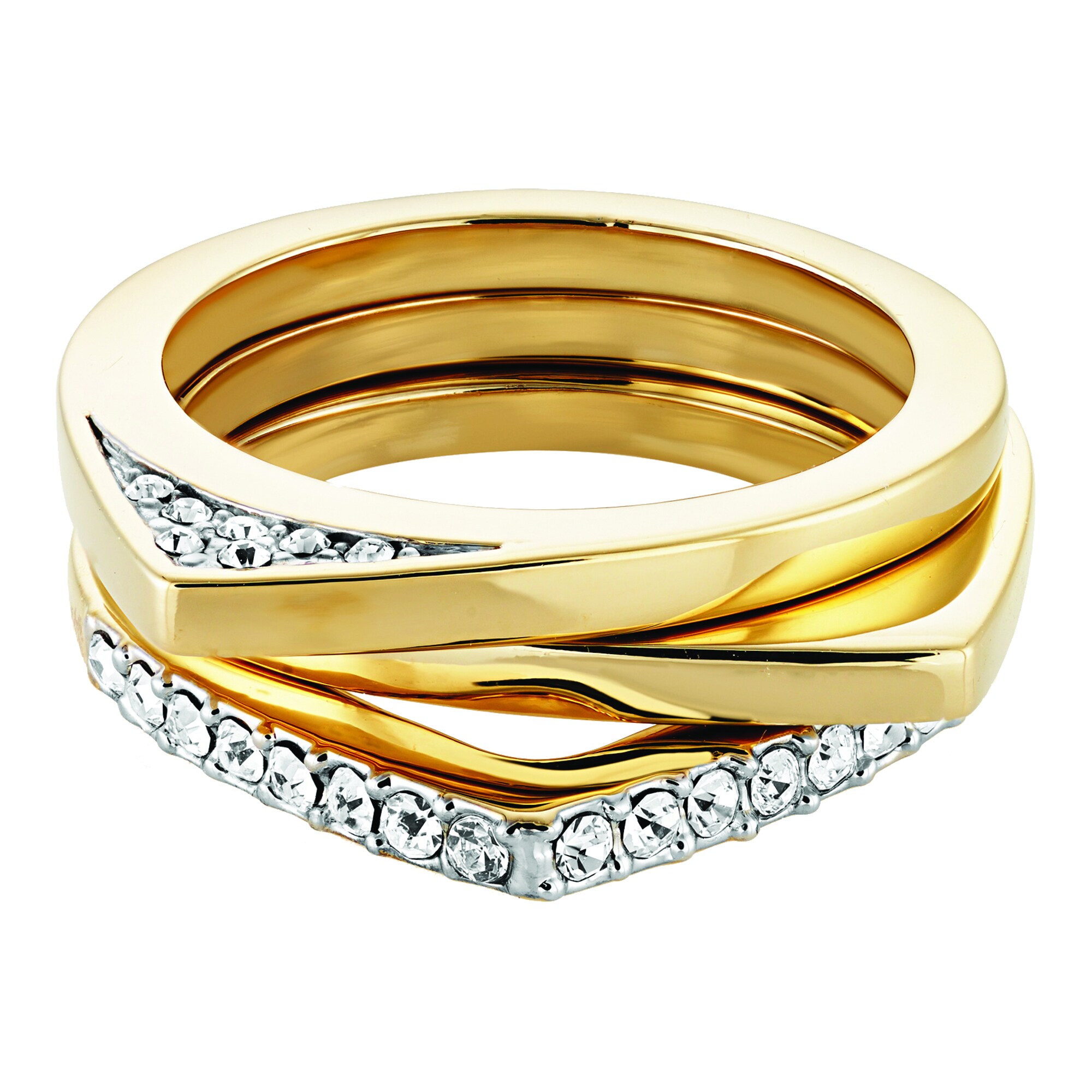 Buckley London Ring Messing vergoldet - Bild 1