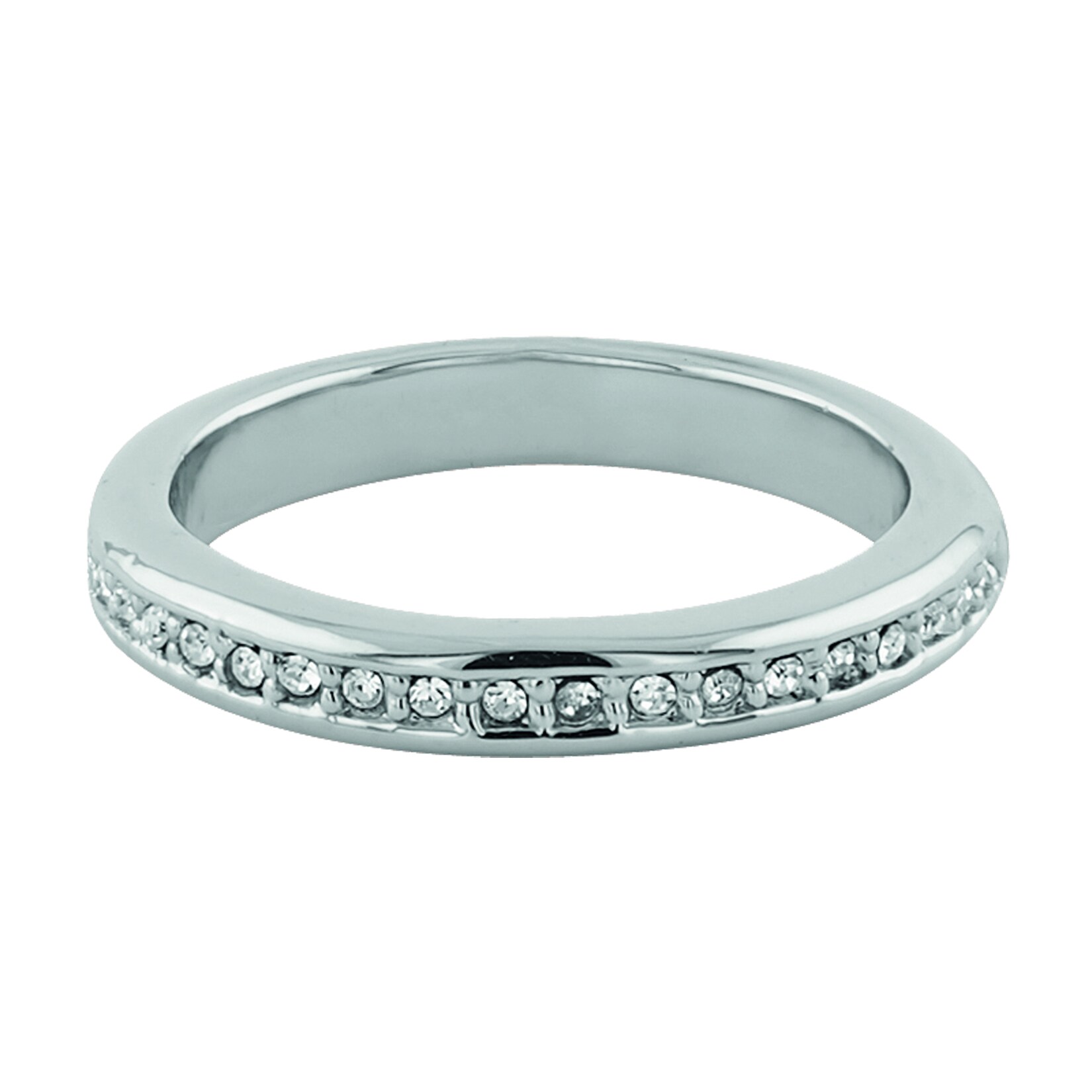 Buckley London Ring Messing rhodiniert | 04006046278027