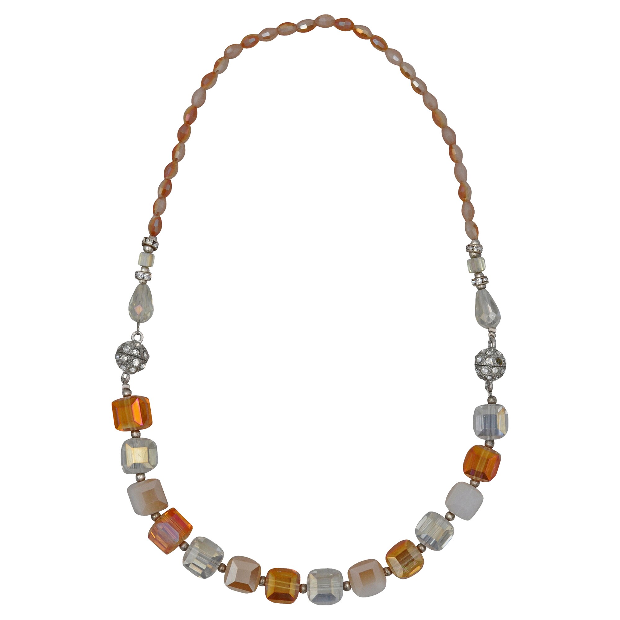 Steuer Modeschmuck Collierkette Kette mit Magnetschlie&szlig;e, auch als Armband tragbar - Bild 1