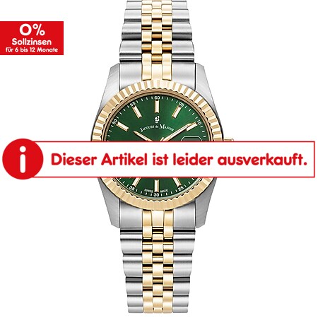 Jacques du Manoir Damen Armbanduhr Inspiration Edelstahl zweifarbig Quartz  JWN02301 - Bild 1