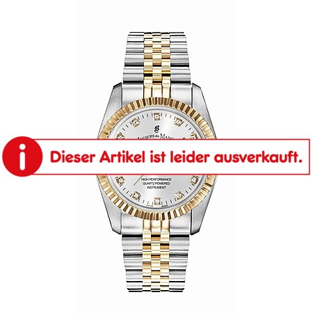 Jacques du Manoir Damen Armbanduhr Inspiration Edelstahl zweifarbig Quartz  NRO.07 - Bild 1