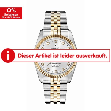 Jacques du Manoir Damen Armbanduhr Inspiration Edelstahl zweifarbig Quartz  NRO.07 - Bild 1
