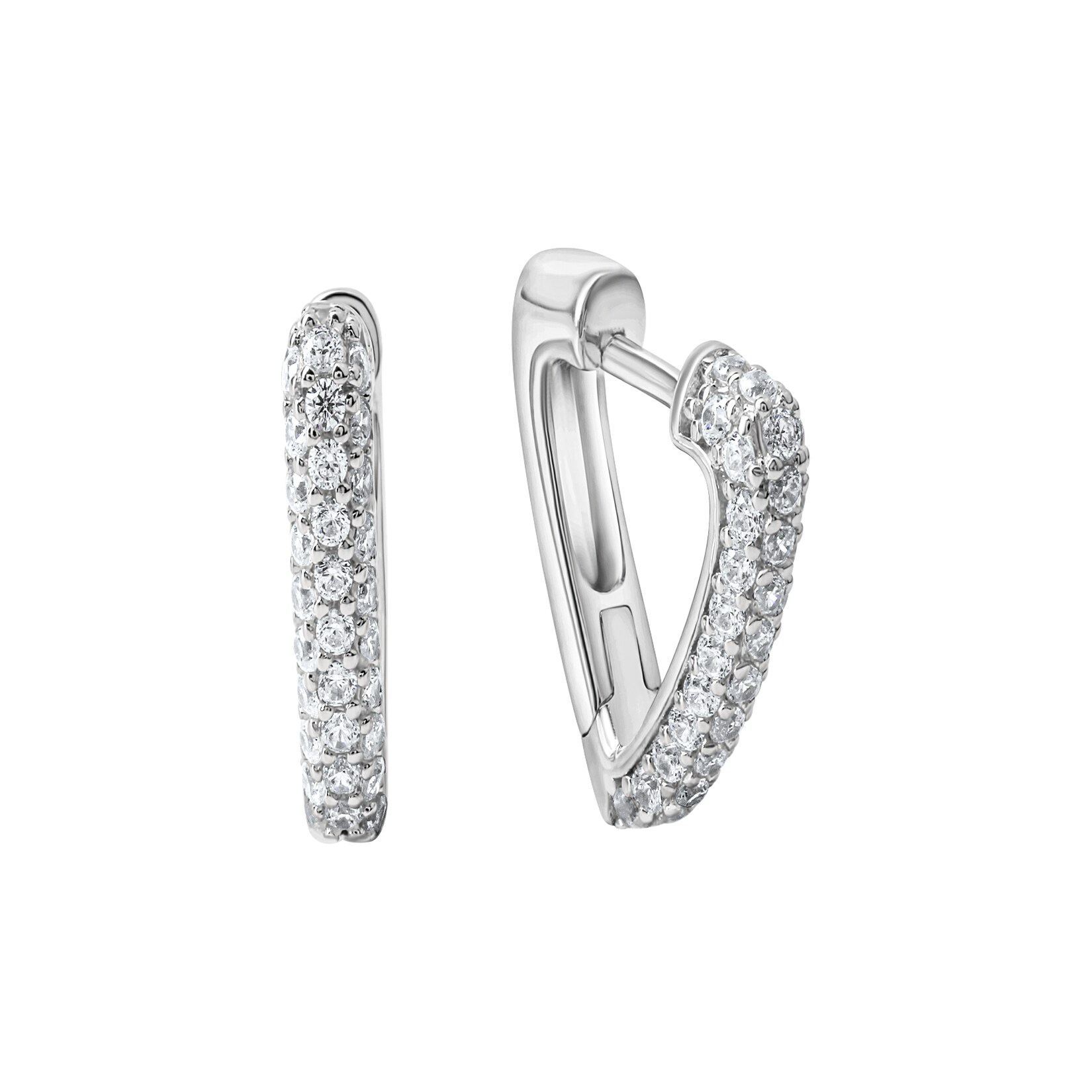 Celesta Silber Ohrschmuck 925 Silber weiße Zirkonia