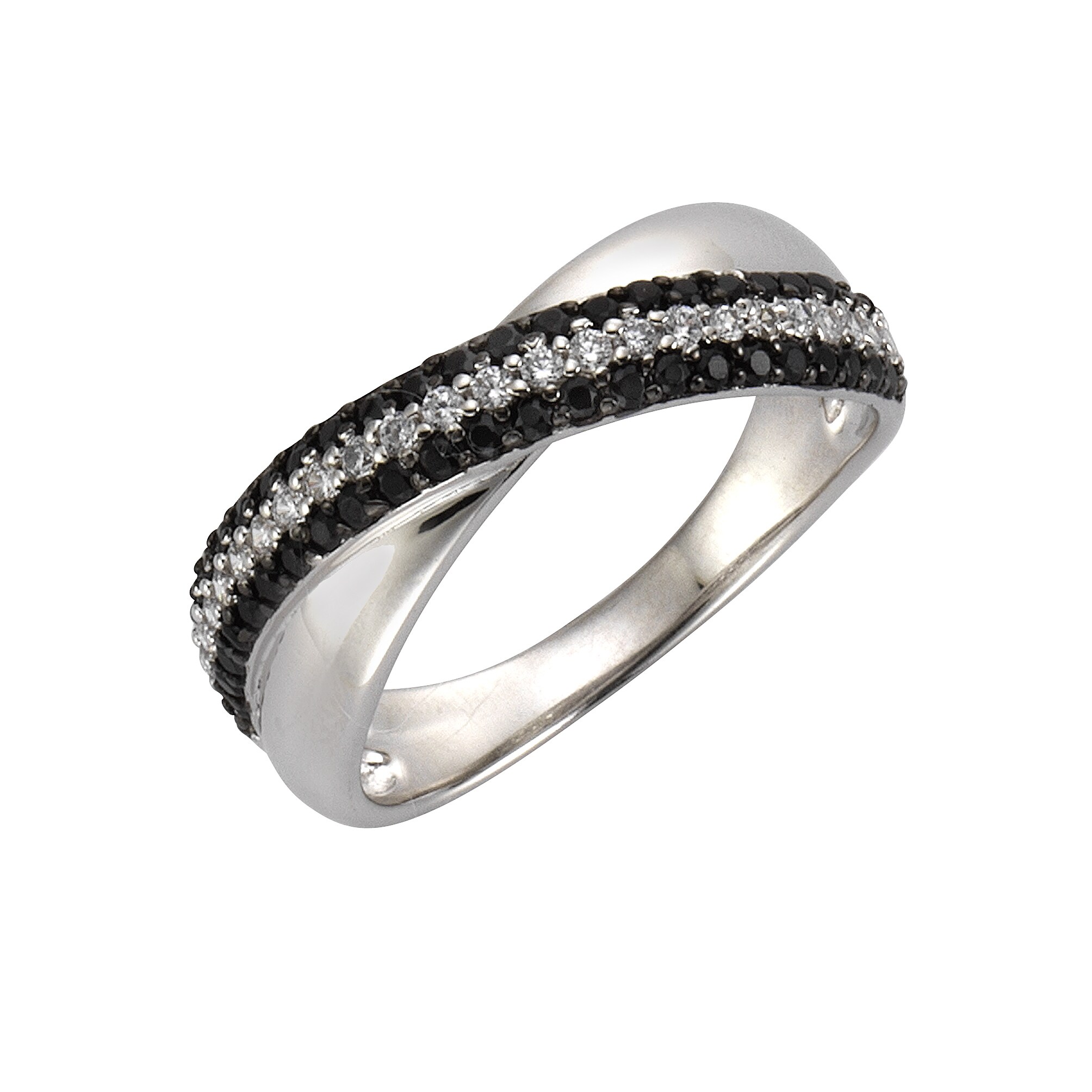 Celesta Silber Ring 925/- Sterling Silber Zirkonia - Bild 1