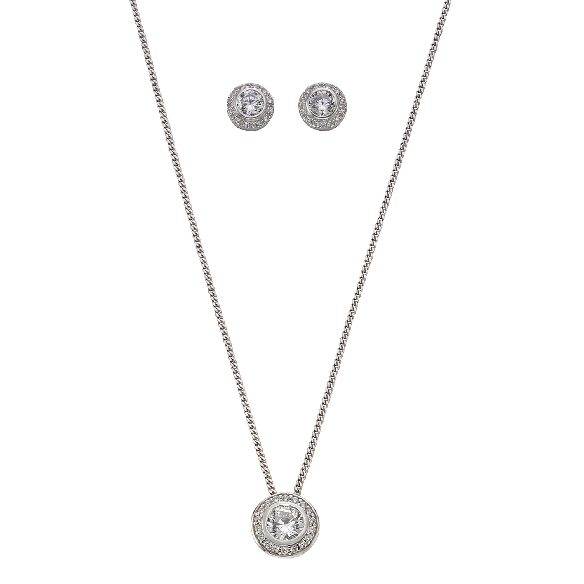 Celesta Silber 4tlg. Set 925/- Sterling Silber - Bild 1