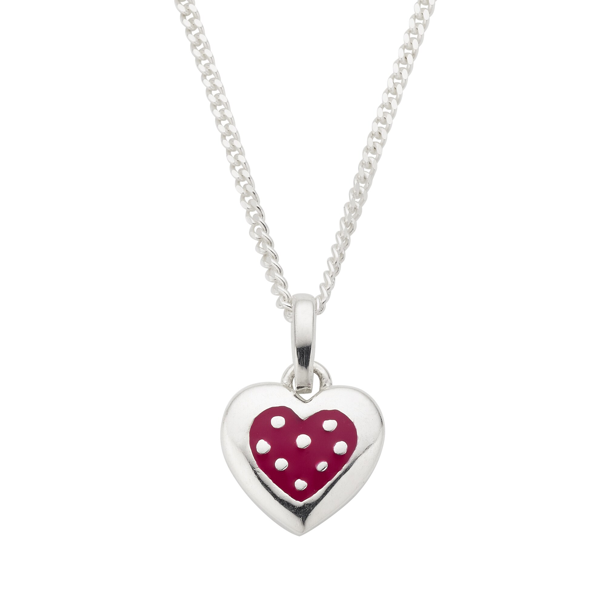 Zeeme for Kids Halskette 925 Sterling Silber Herz-Motiv - Bild 1