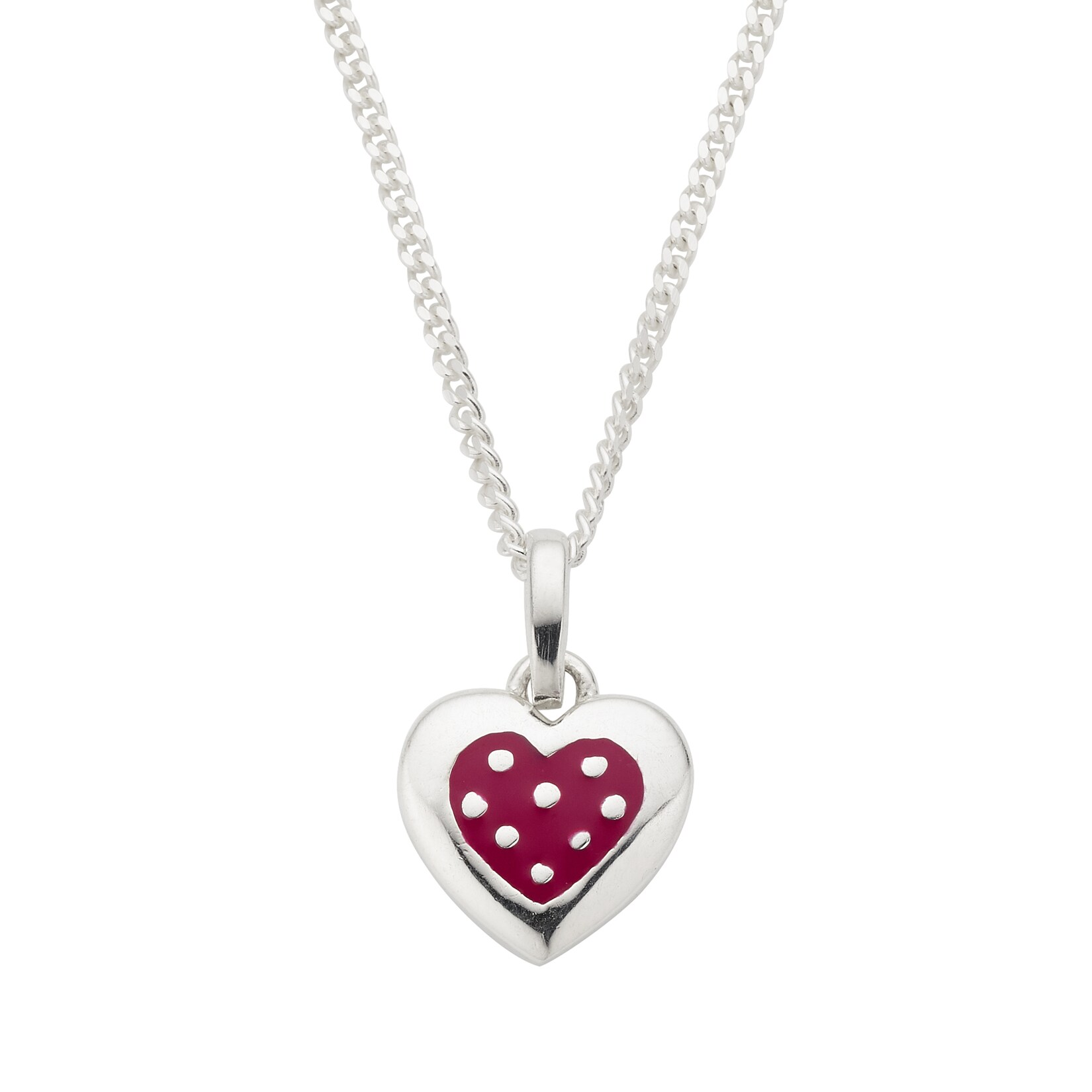 Zeeme for Kids Halskette 925 Sterling Silber Herz-Motiv | 04006046327893