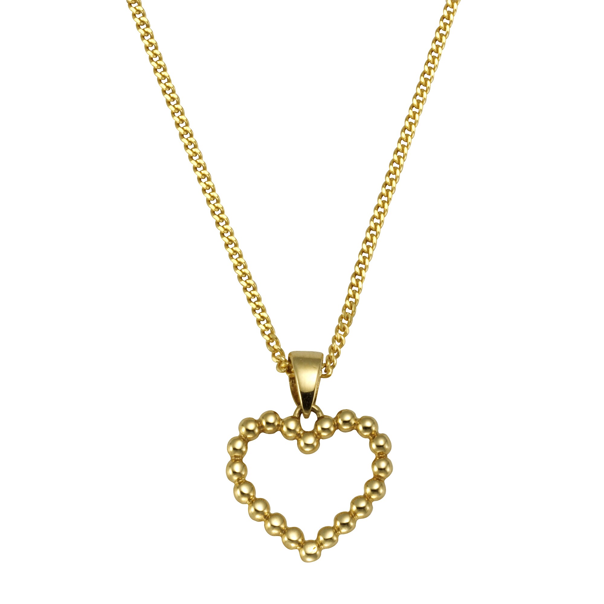 Celesta Gold Anh&auml;nger mit Kette 375/- Gelbgold - Bild 1