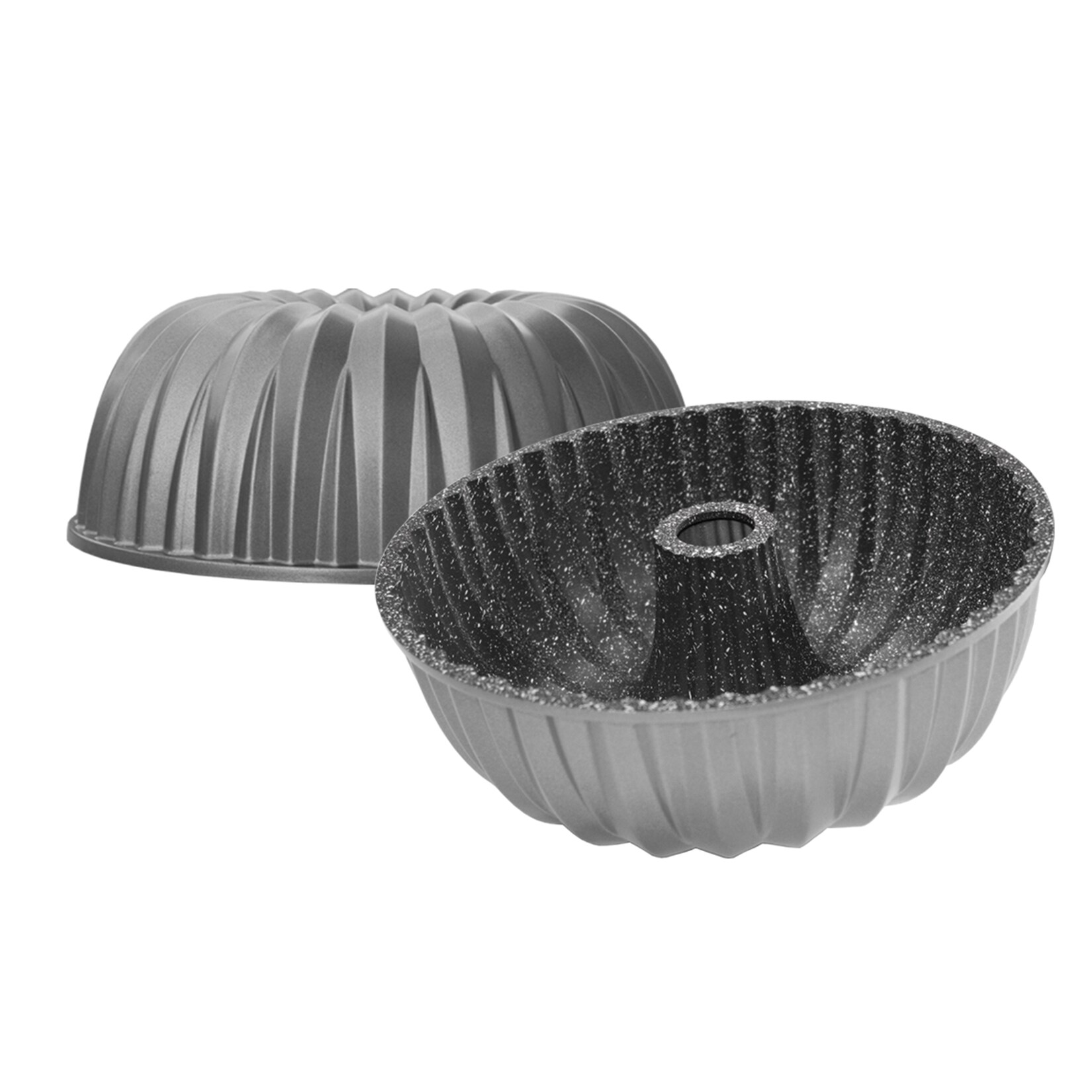 STONELINE® Gugelhupf Backform, 24,5 cm, Aluguss, Antihaftbeschichtung mit echten Steinpartikeln, Kuchenform
