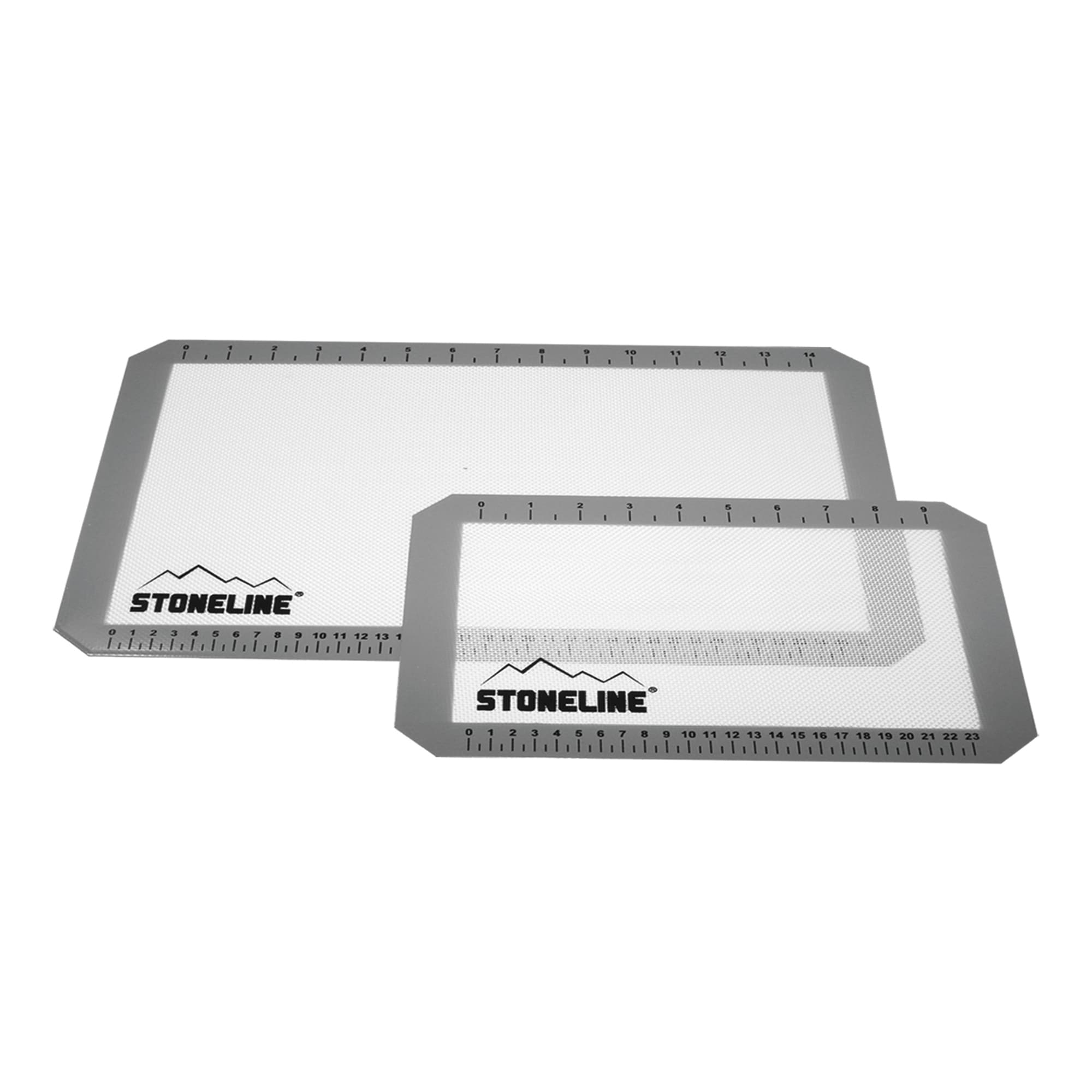 STONELINE&reg; Backmatten-Set, 2-teilig, aus Silikon, mit Hilfslinien und Umrechnungstabellen internationaler Ma&szlig;angaben - Bild 1