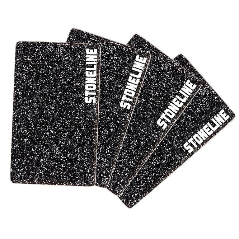 STONELINE&reg; Glas-Schneidbrett-Set, 4-tlg. - Bild 1