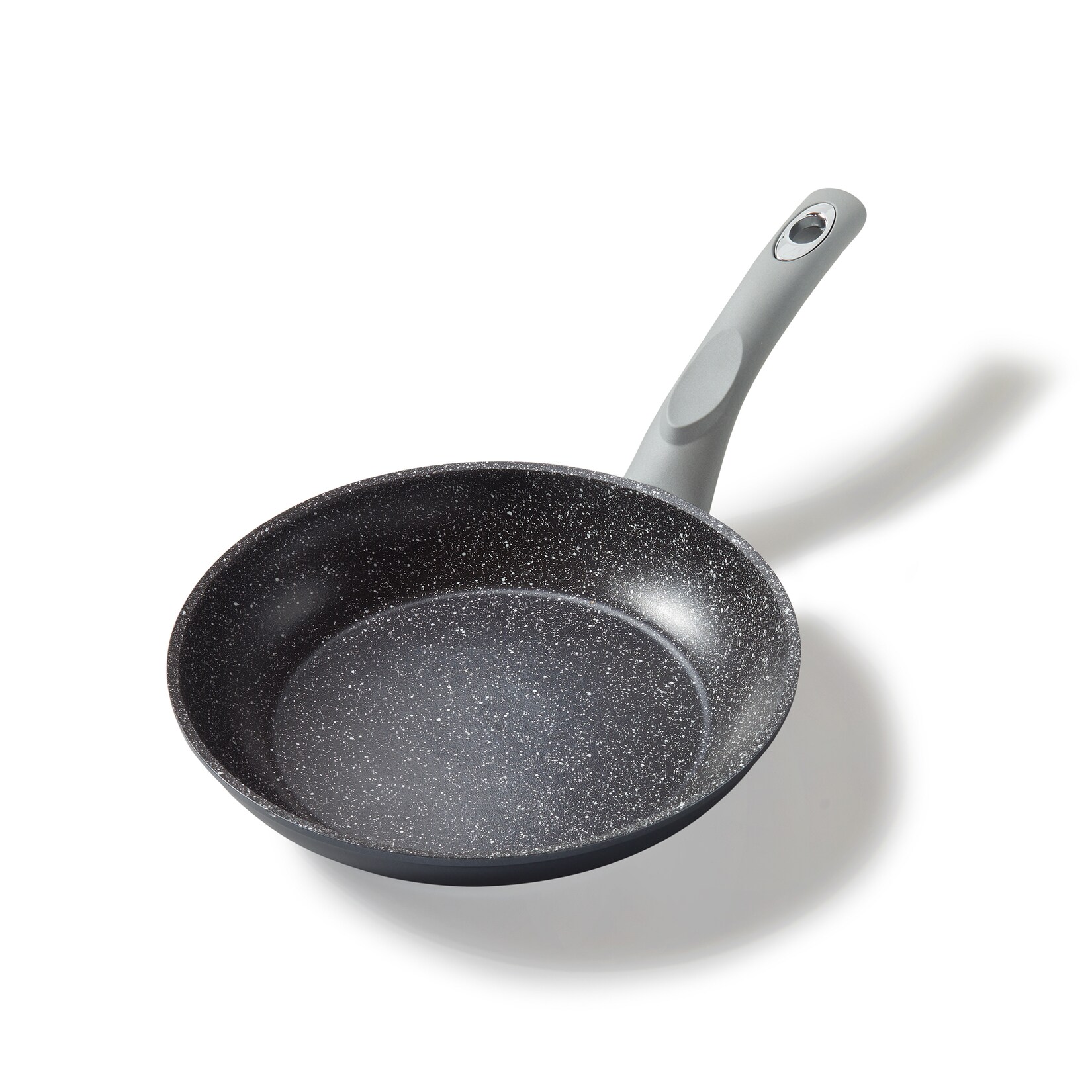 STONELINE Gourmundo Made in Germany Bratpfanne 24 cm, antihaft beschichtete Pfanne mit echten Steinpartikeln, alle Herdarten inkl. …