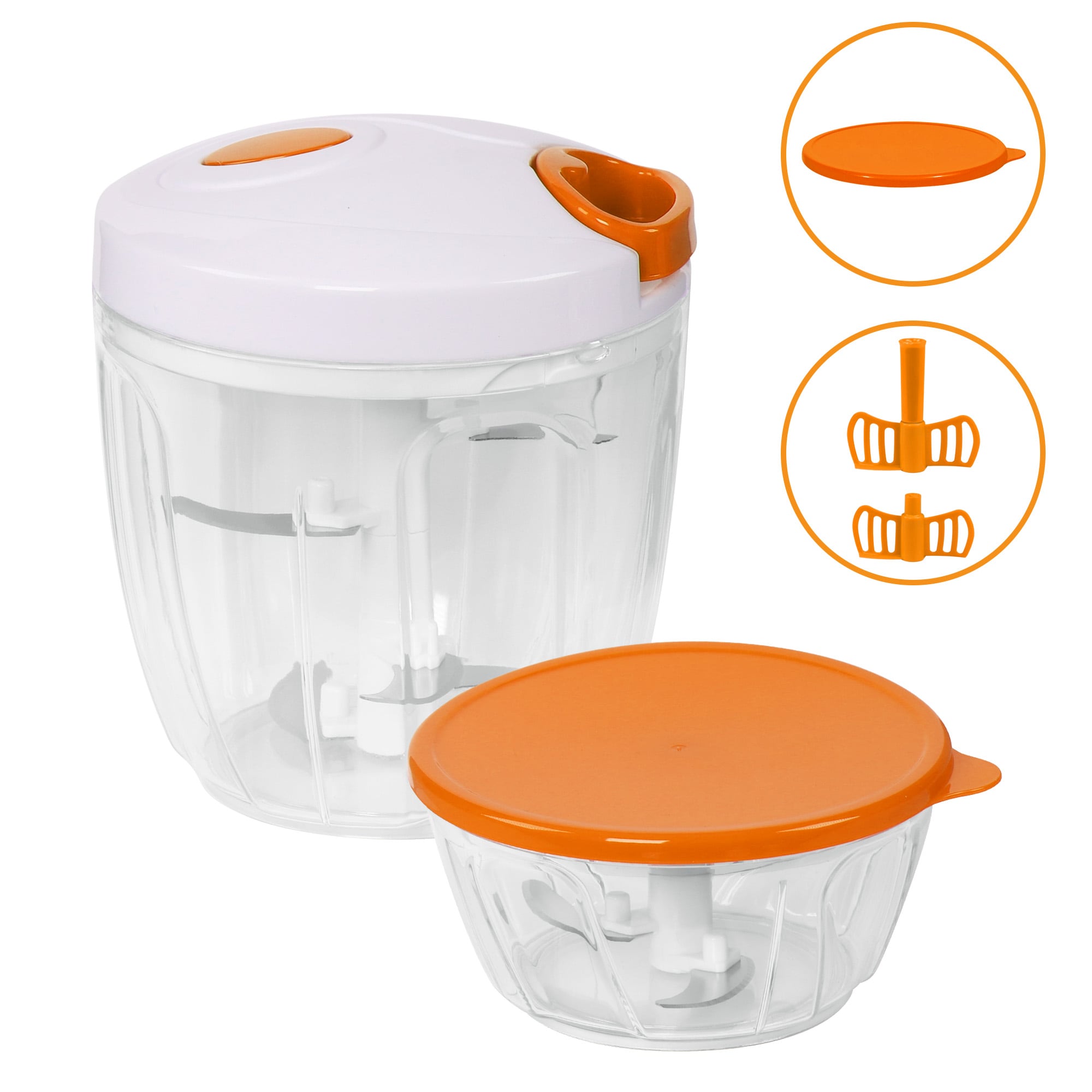 STONELINE&reg; Multi-Zerkleinerer-Set, 9-TLG. (Orange) - Bild 1