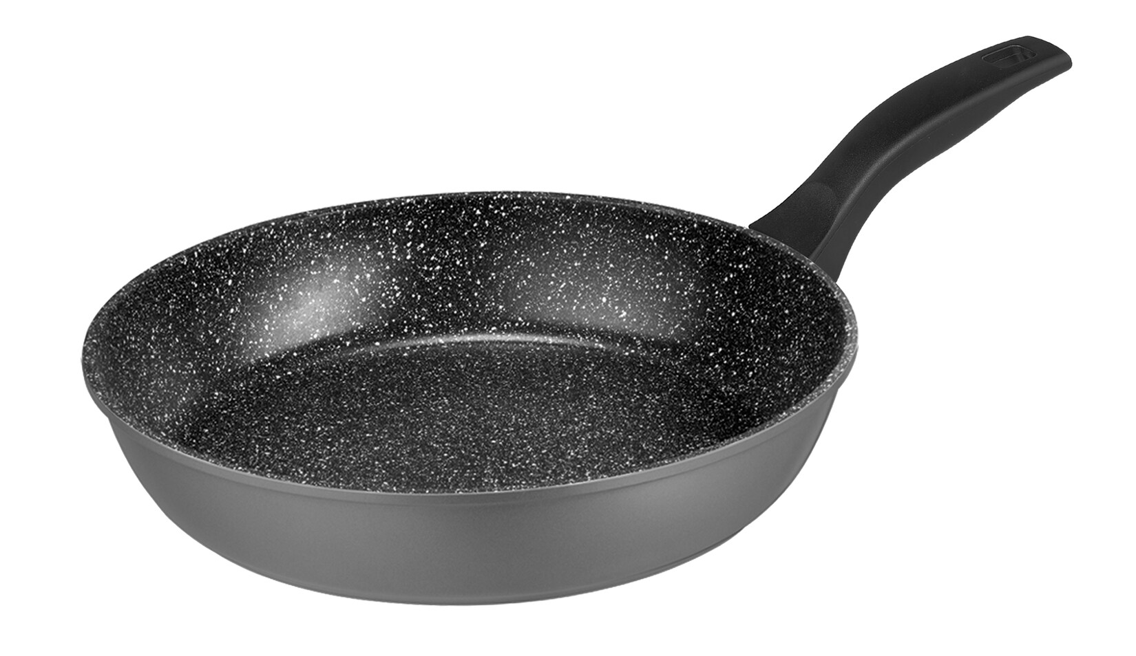 Stoneline Made in Germany Schmorpfanne 24 cm, hoher Rand, Induktion, hohe Pfanne für öl- und fettfreies Braten, antihaft beschichtet mit …
