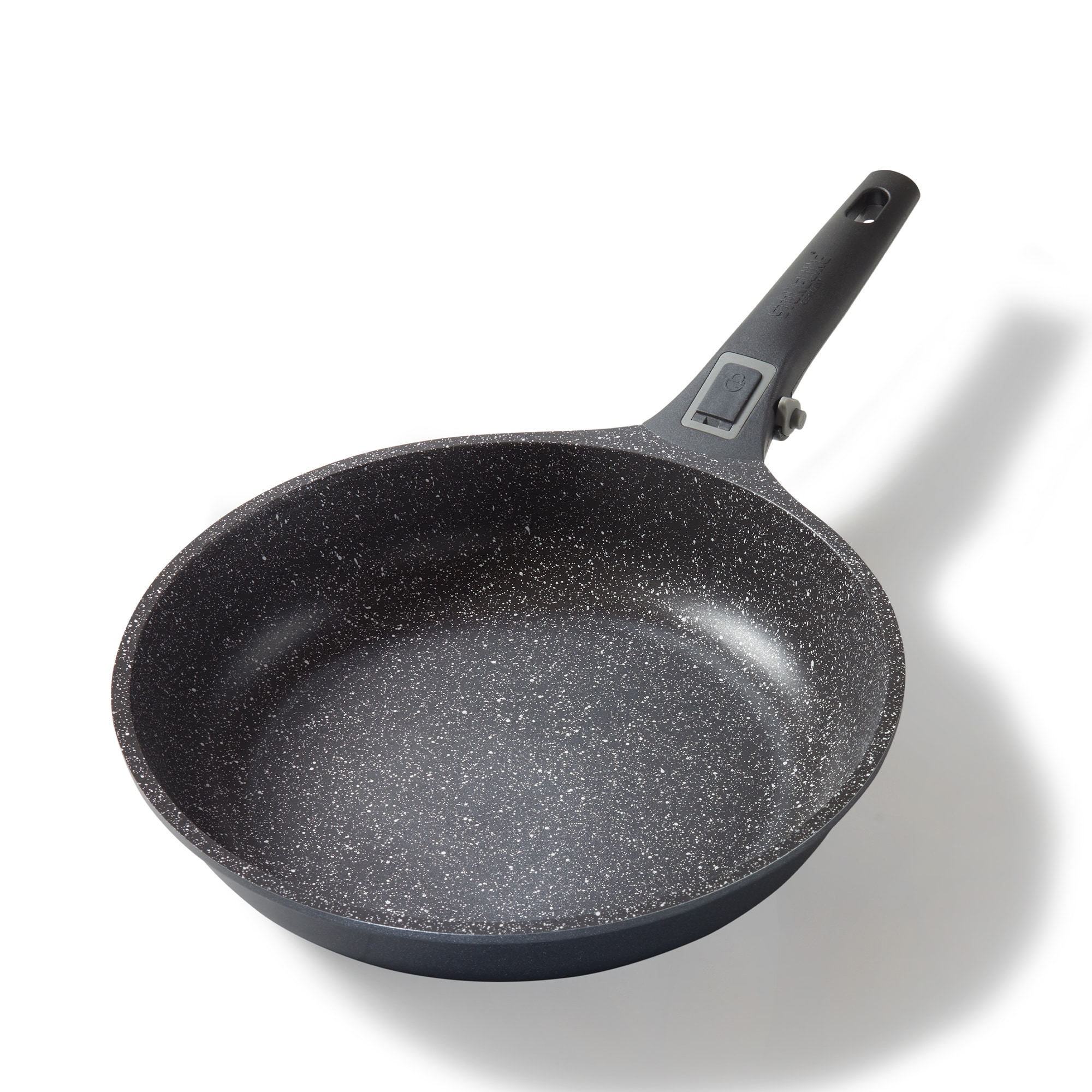 Stoneline SMART Bratpfanne 28 cm, mit abnehmbarem Griff, Induktion, Aluguss, Pfanne mit echten Steinpartikeln beschichtet, Ohne Fett & &Ouml;l kochen und braten - Bild 1