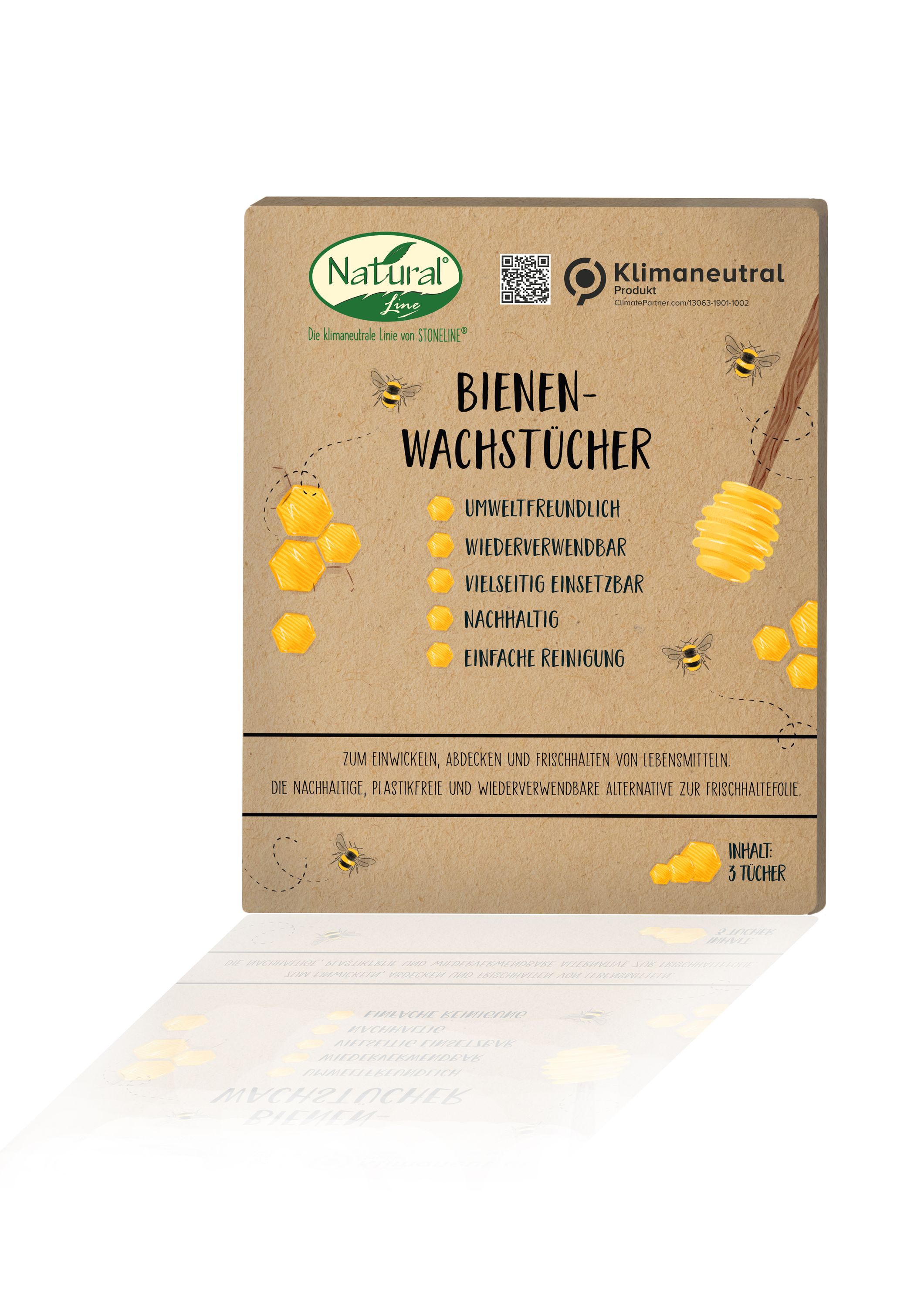 Natural Line&reg; Bienenwachst&uuml;cher-Set, 3-tlg. - Bild 1