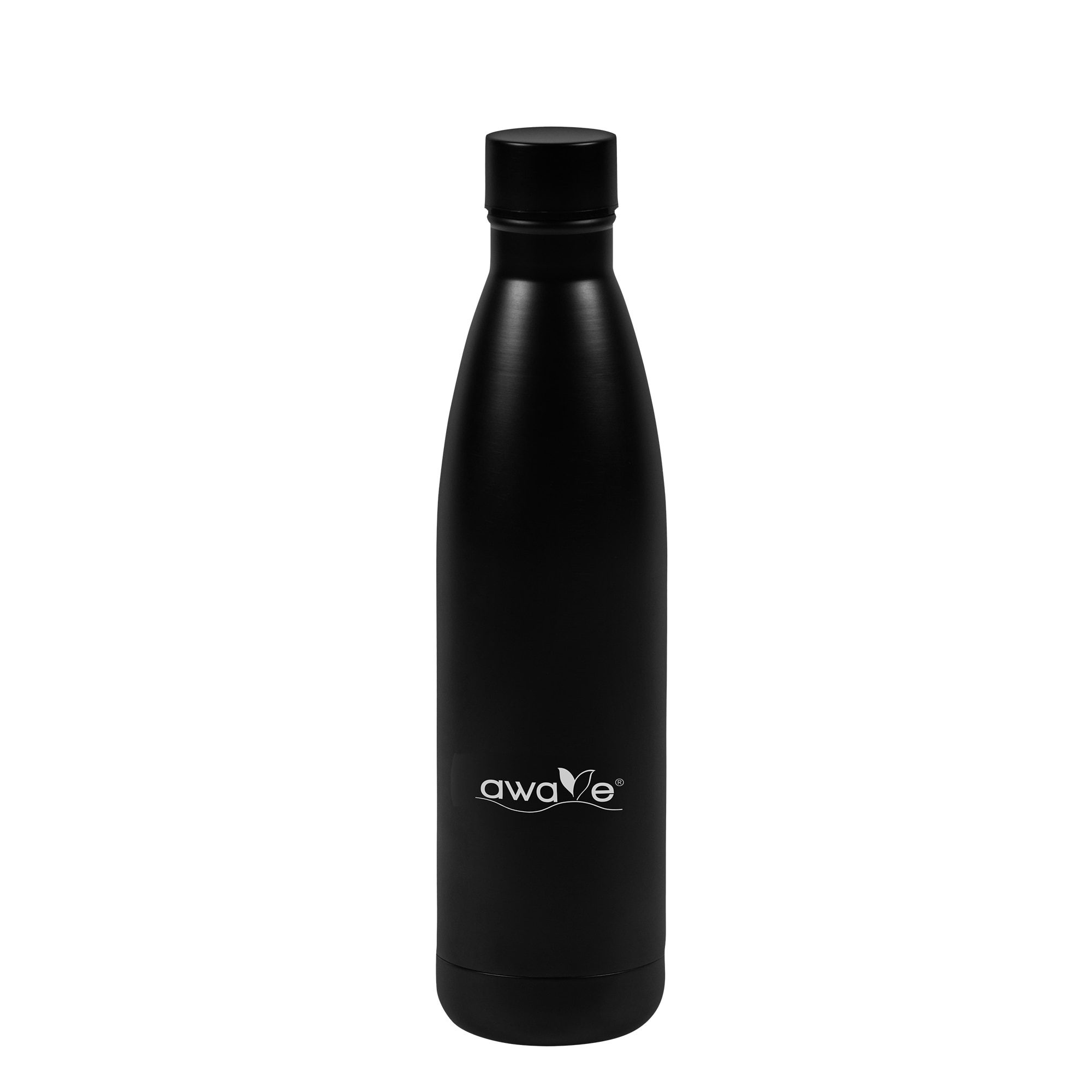 AWAVE Recycelte Edelstahl Trinkflasche 500 ml - Bild 1