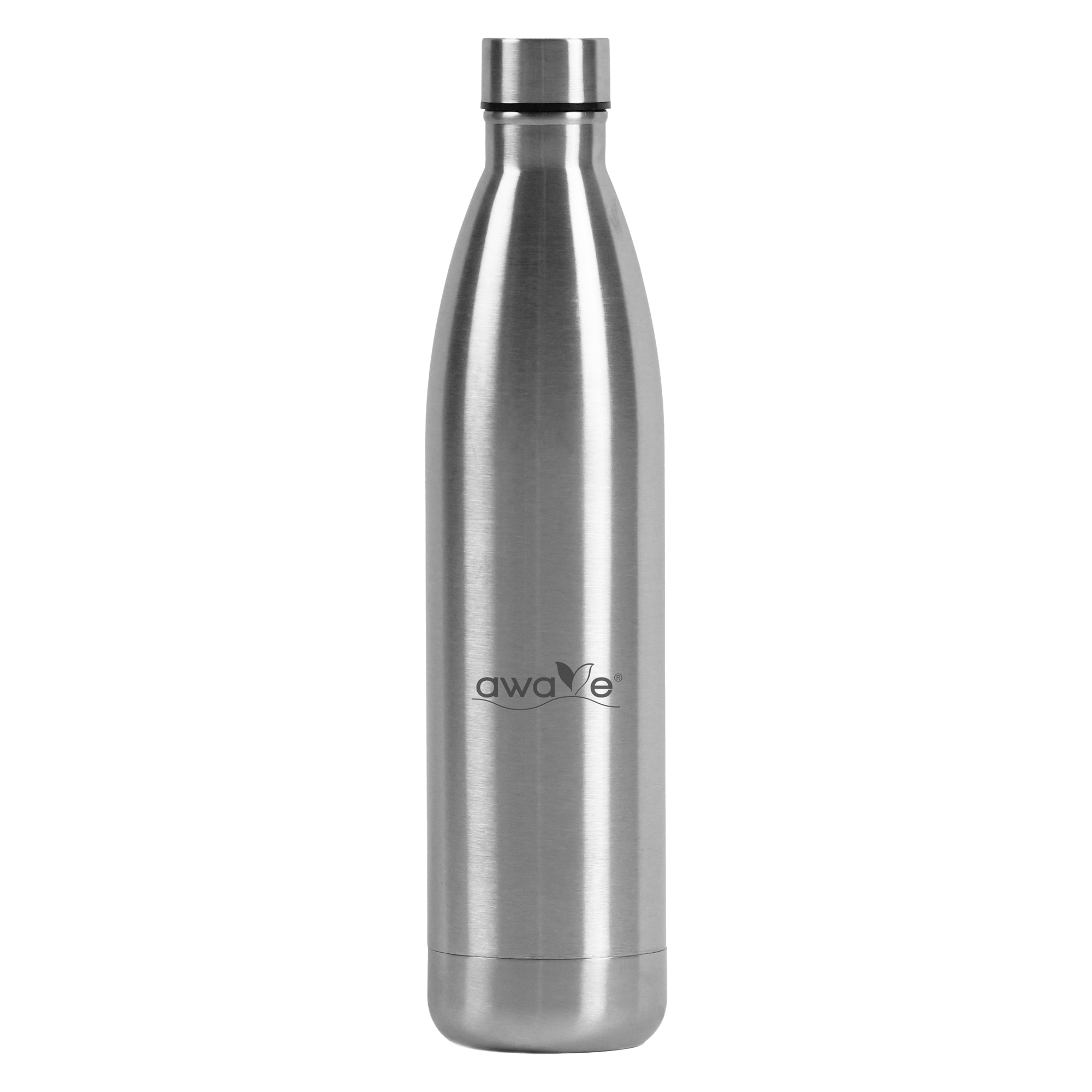 AWAVE Recycelte Edelstahl Trinkflasche 750 ml - Bild 1