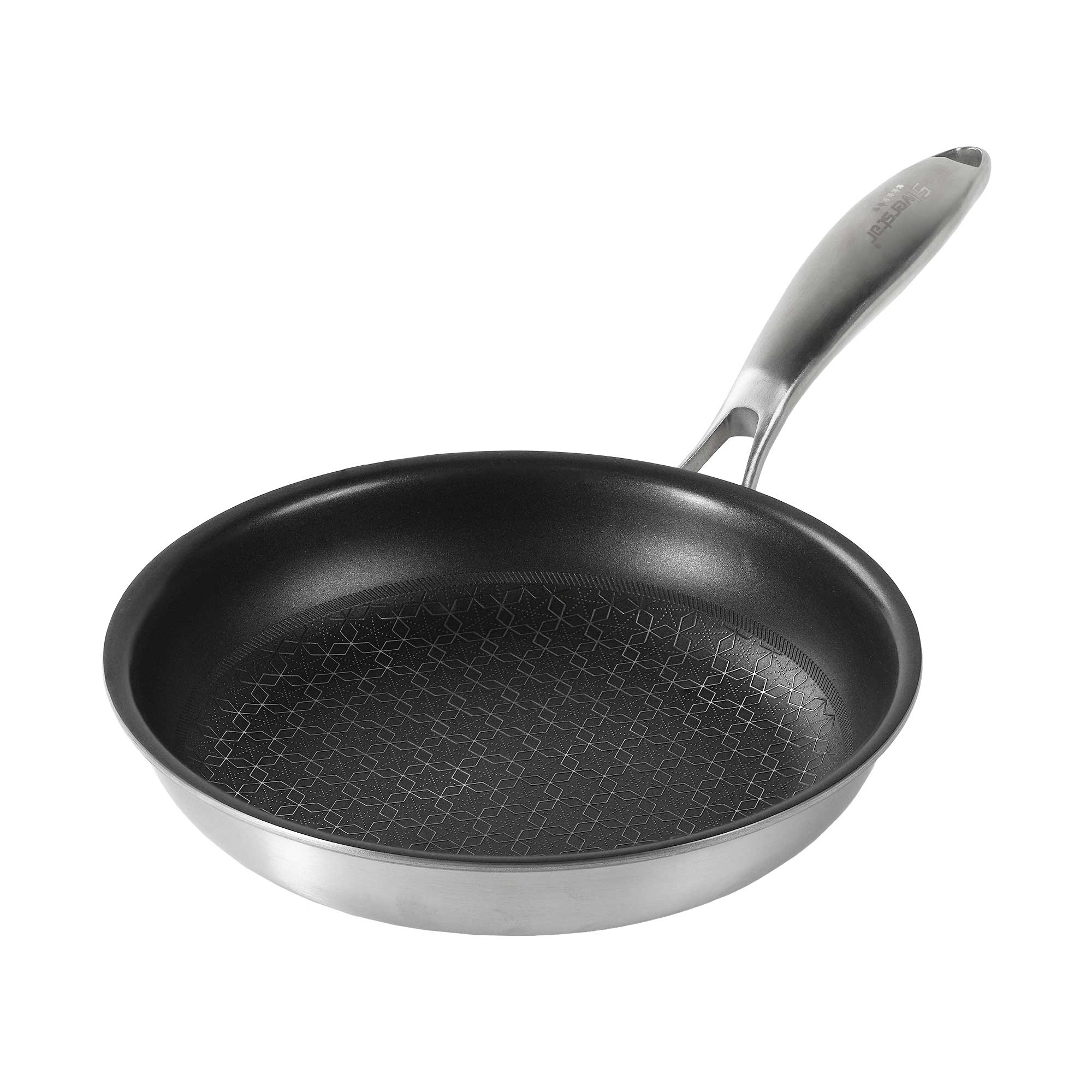 Silverstar Edelstahlpfanne 20 cm Wabenstruktur - Bild 1