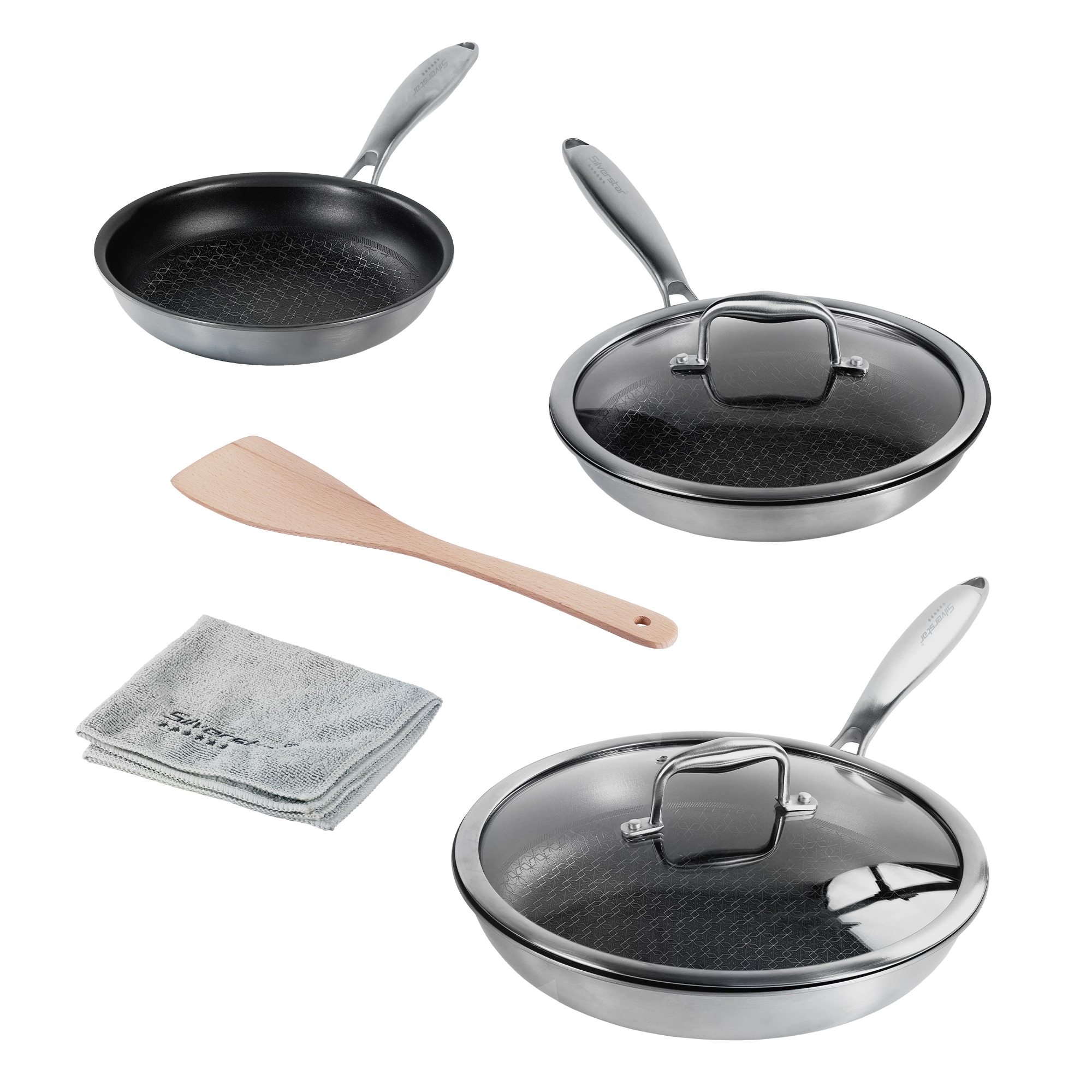 Silverstar Edelstahl Pfannen Set - Bild 1