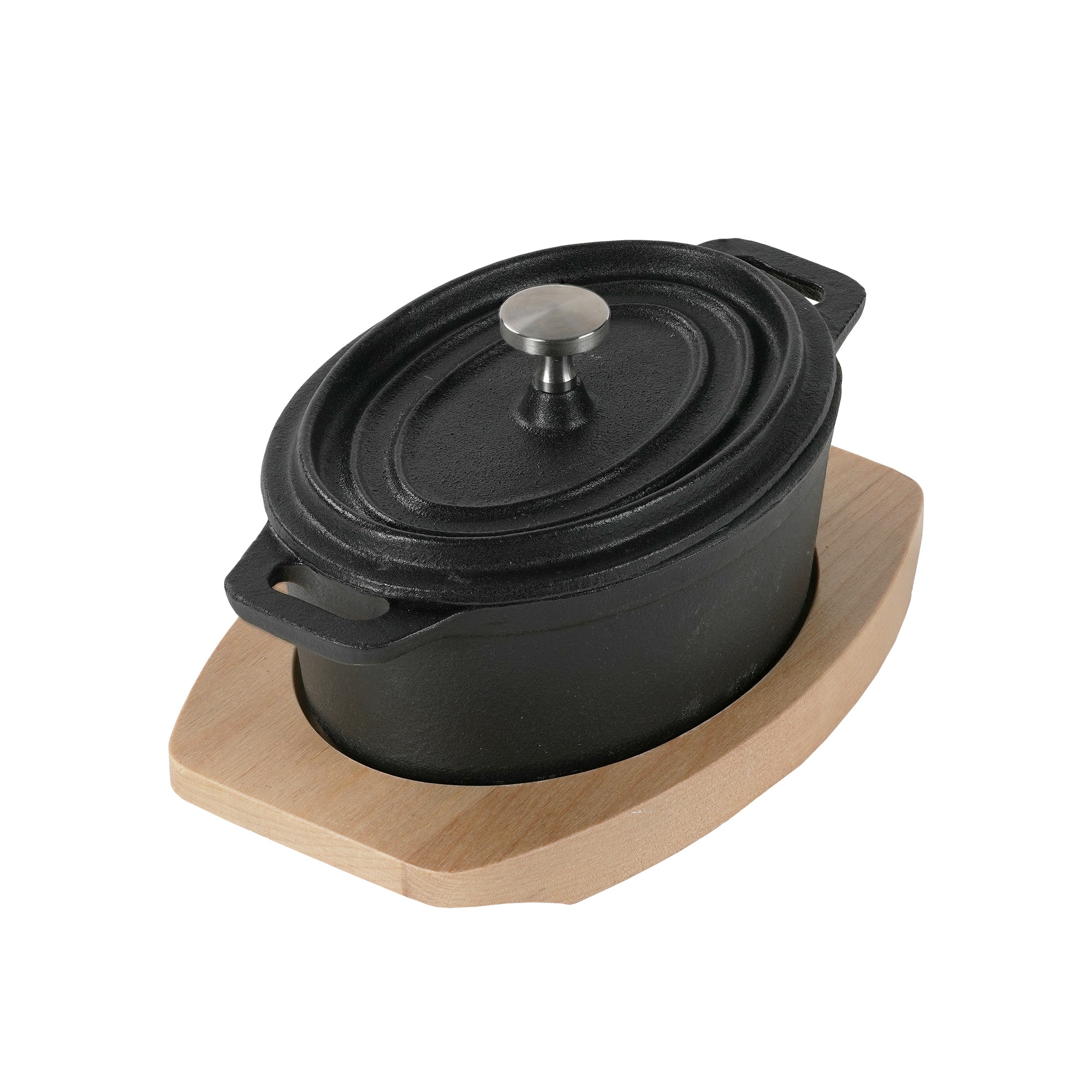 Mini Cocotte Oval 12 x 8,5 cm - Bild 1
