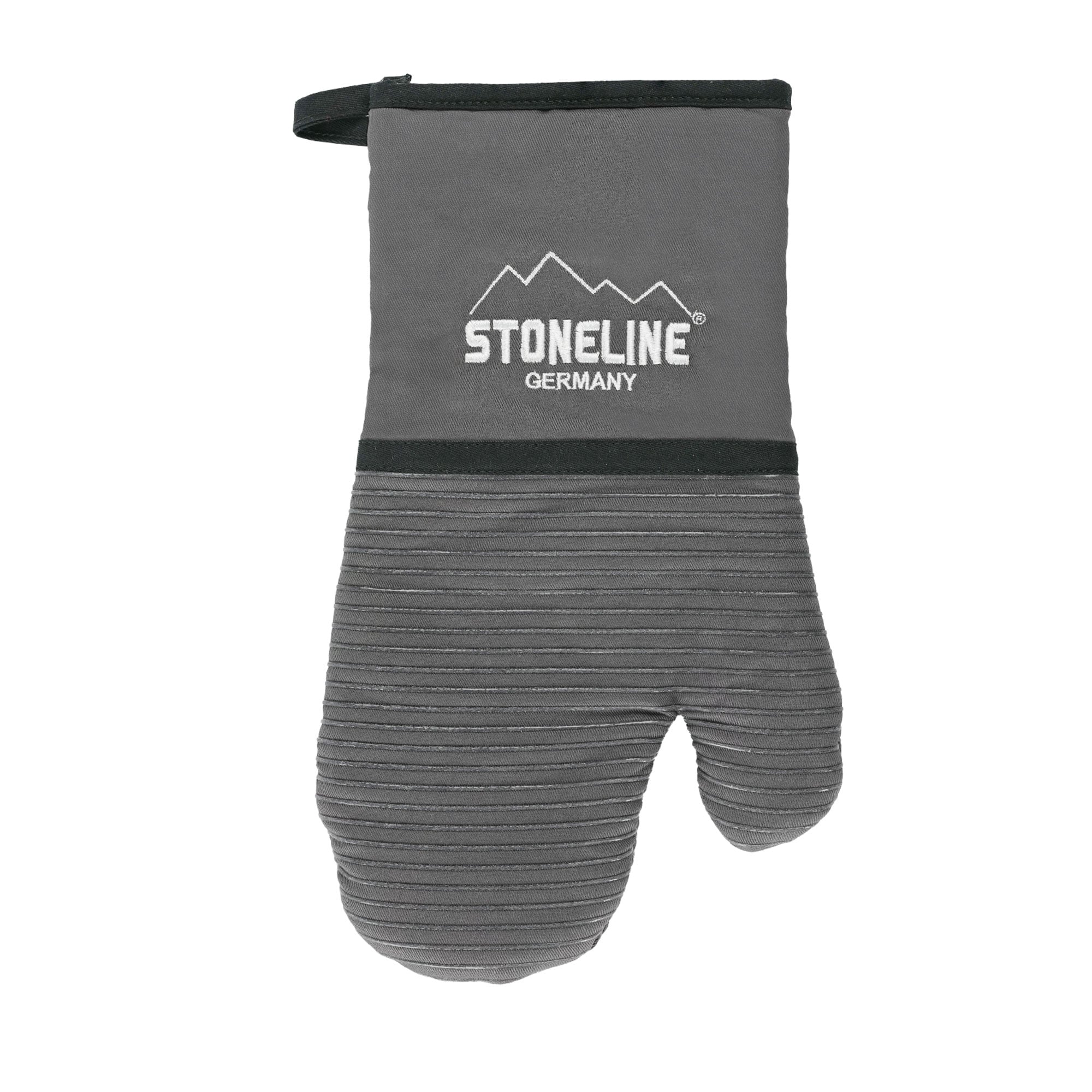 STONELINE Ofenhandschuh, grau-schwarz - Bild 1