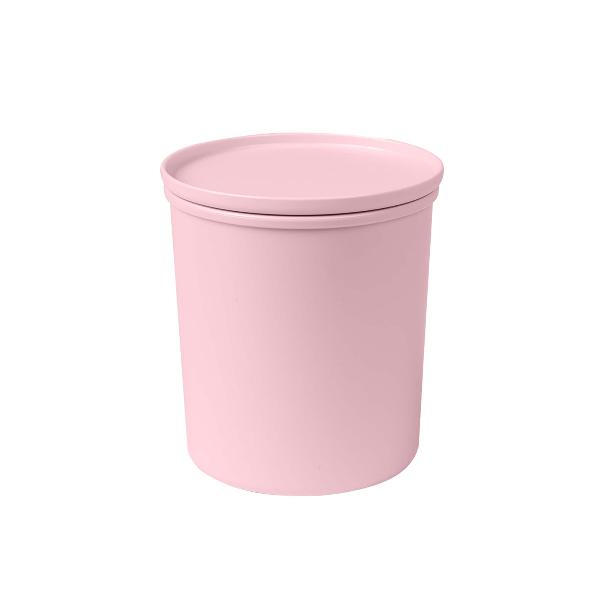 Frischhaltedose rund mit Deckel, luftdicht, 800 ml, ros&eacute; - Bild 1
