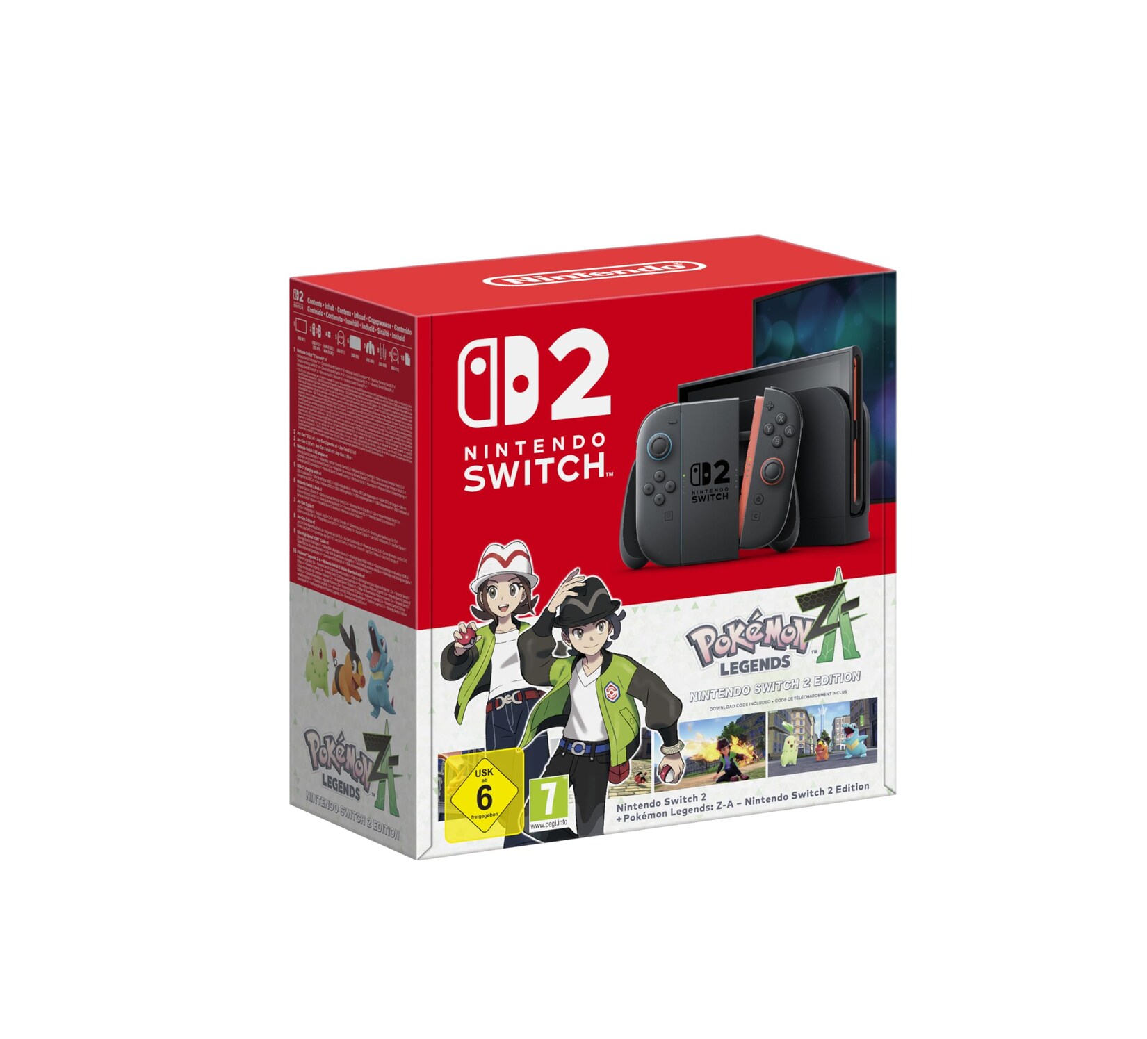 Nintendo Switch 2 + Pokémon-Legenden: Z-A Switch 2 Edition -Set | 00045496337254