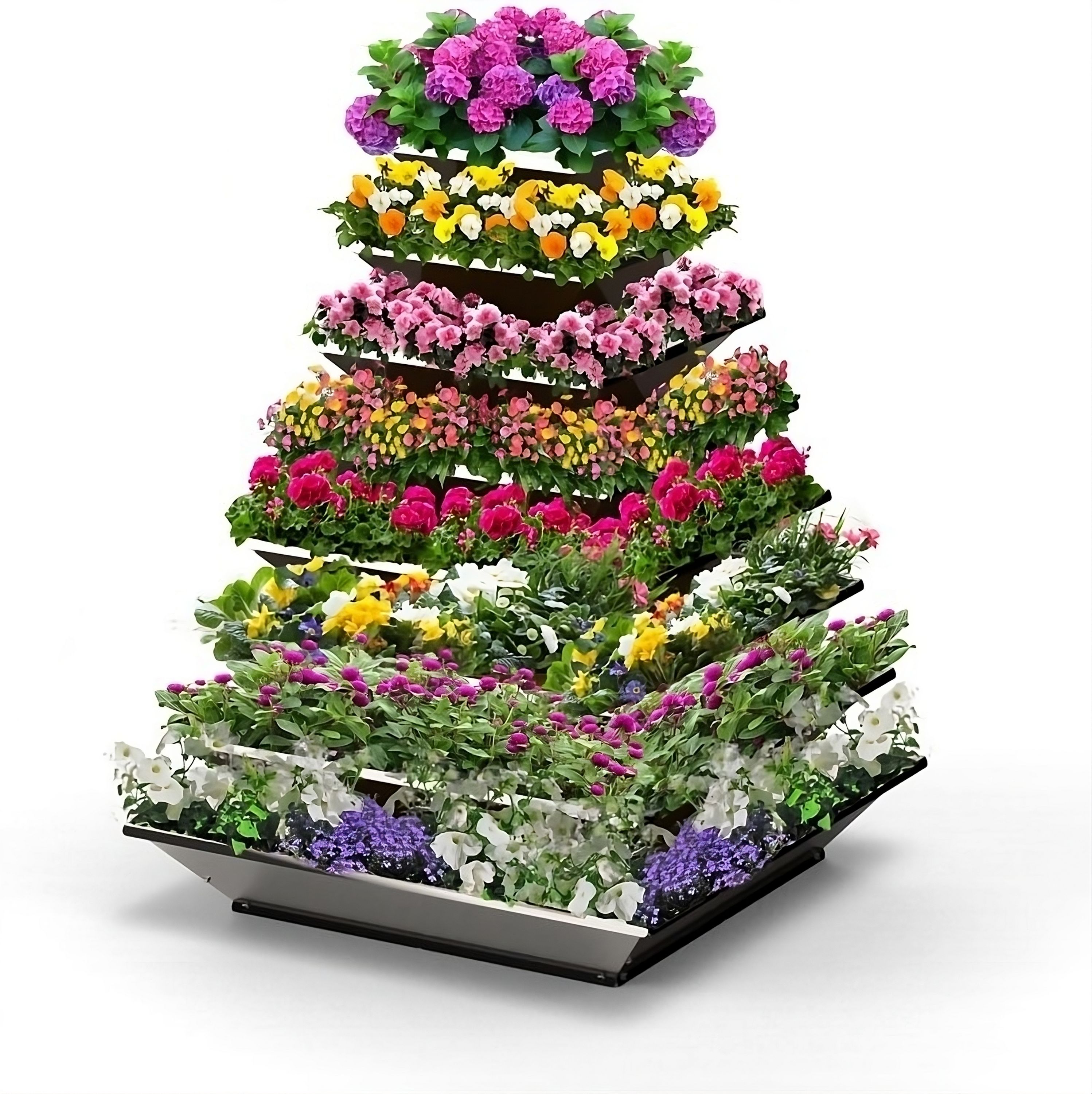 Hochbeet "HighBeet" Tower 8 Ebenen - Bild 1