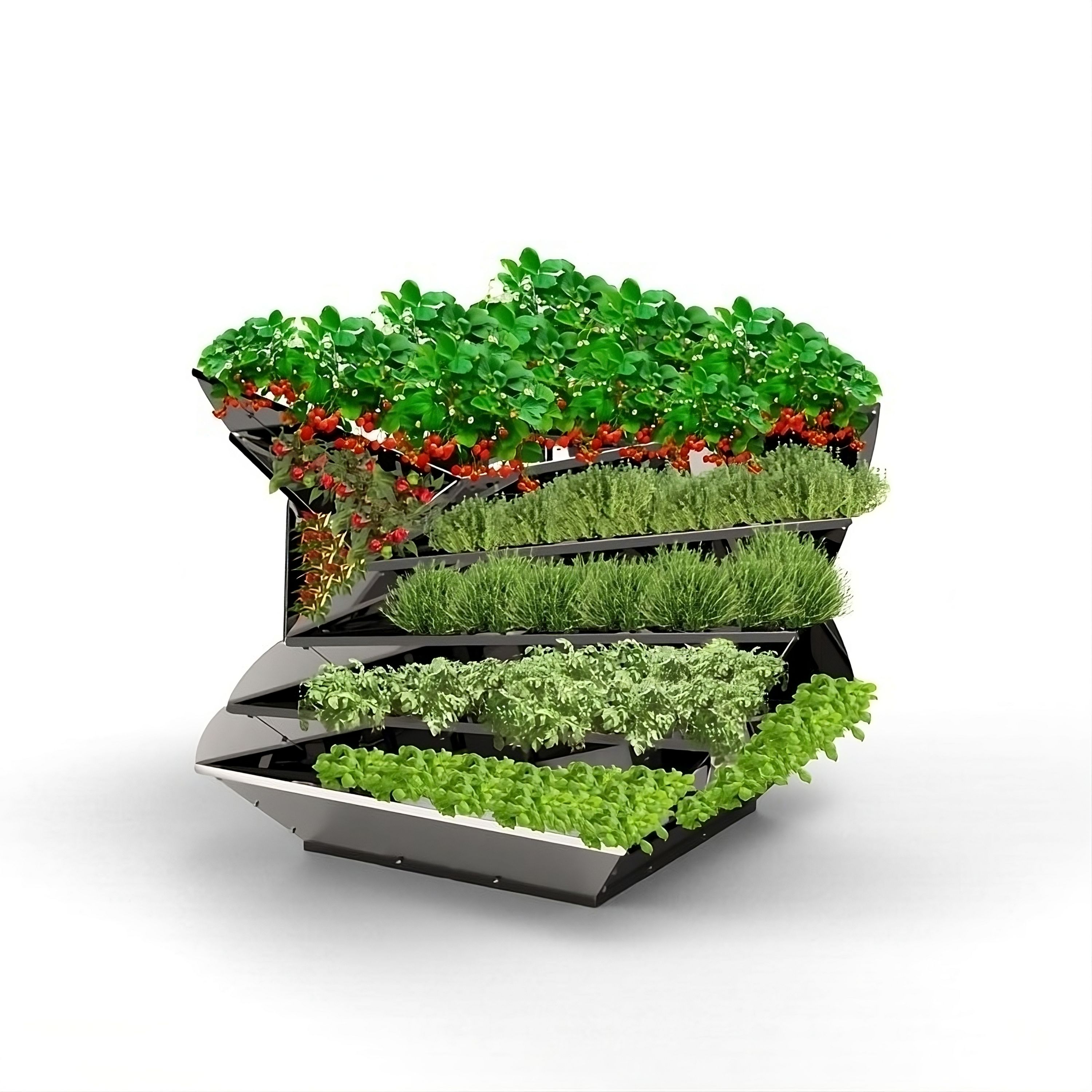 Hochbeet "HighBeet" Twist X-tra 5 Ebenen - Bild 1