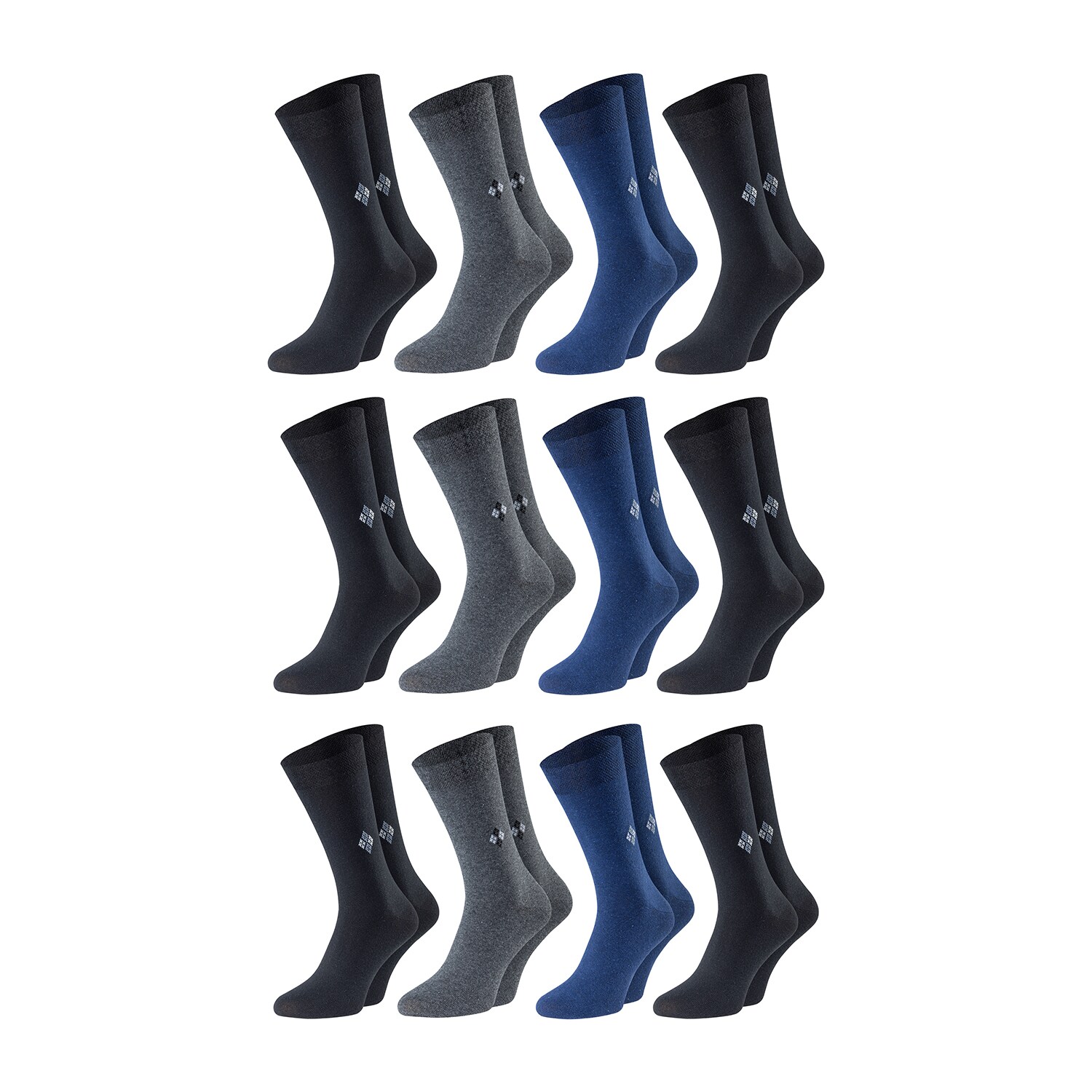 Chili Lifestyle Business Socken 12 Paar Baumwolle Weichbund - Bild 1