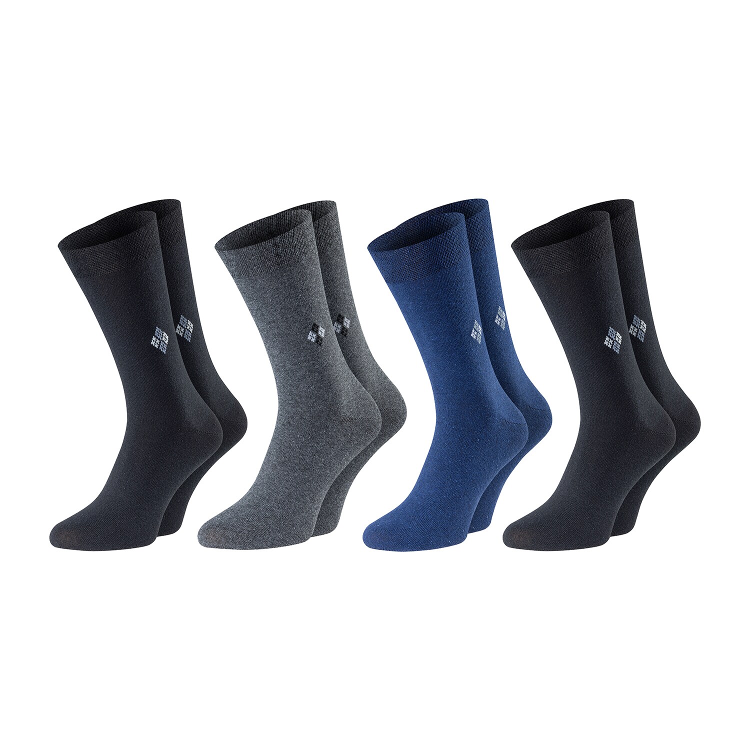 ChiliLifestyle Dr. G&ouml;tz Business Socken, 4 Paar, f&uuml;r Damen und Herren - Bild 1