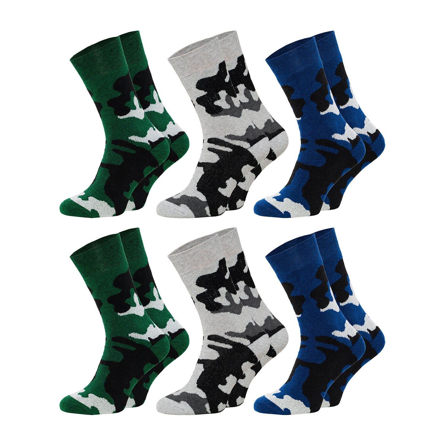 Chili Lifestyle Thermosocken OUTDOOR 6 Paar Camouflage Winter | 04032071540037