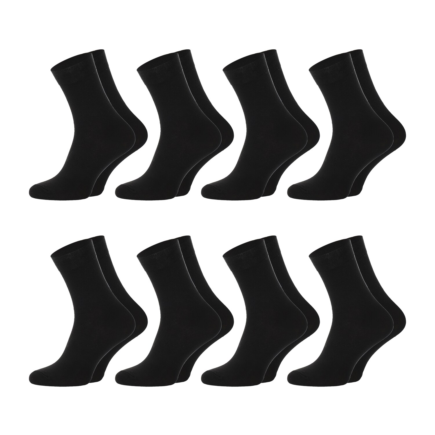 Chili Lifestyle DIABETIKER Socken kurz ohne Gummi 8 Paar Baumwolle Weichbund - Bild 1