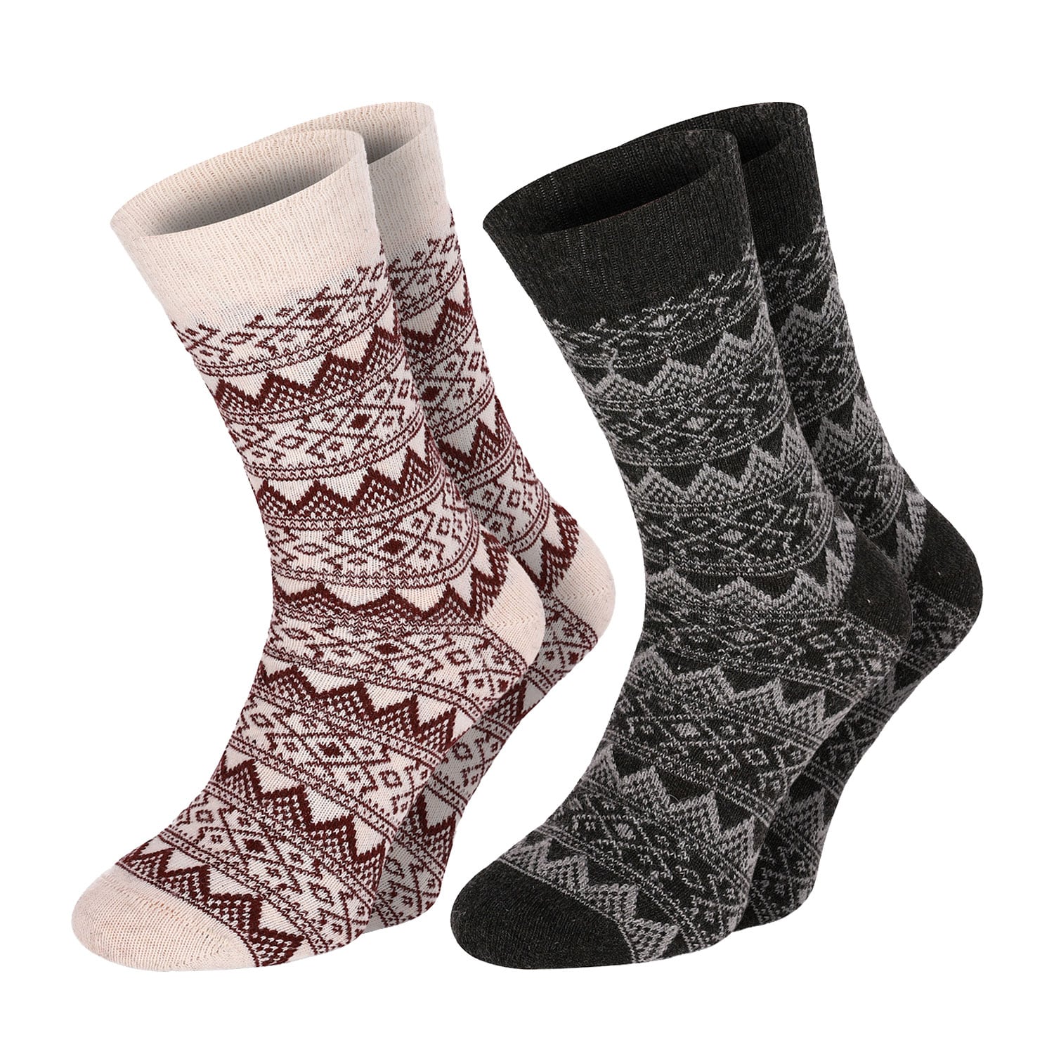 Chili Lifestyle Wollsocken CLASSIC 2 Paar super warm Schafwolle Winter - Bild 1