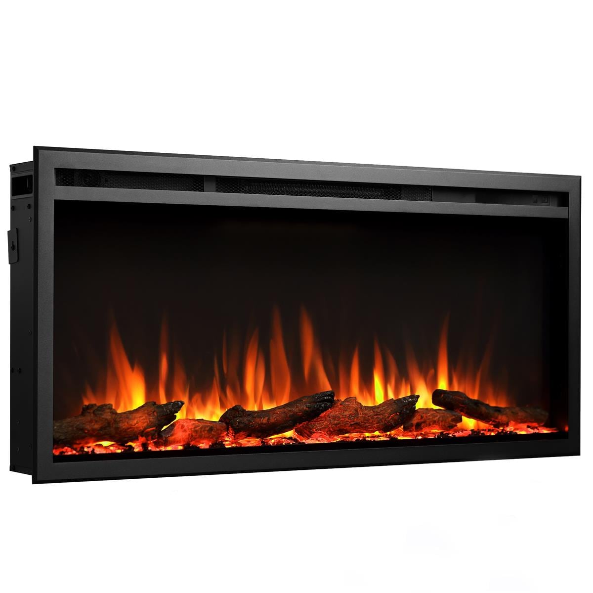 BALDERIA Elektrokamin Atalanta 40 - Einbaukamin mit Heizung 1500 W - Bild 1