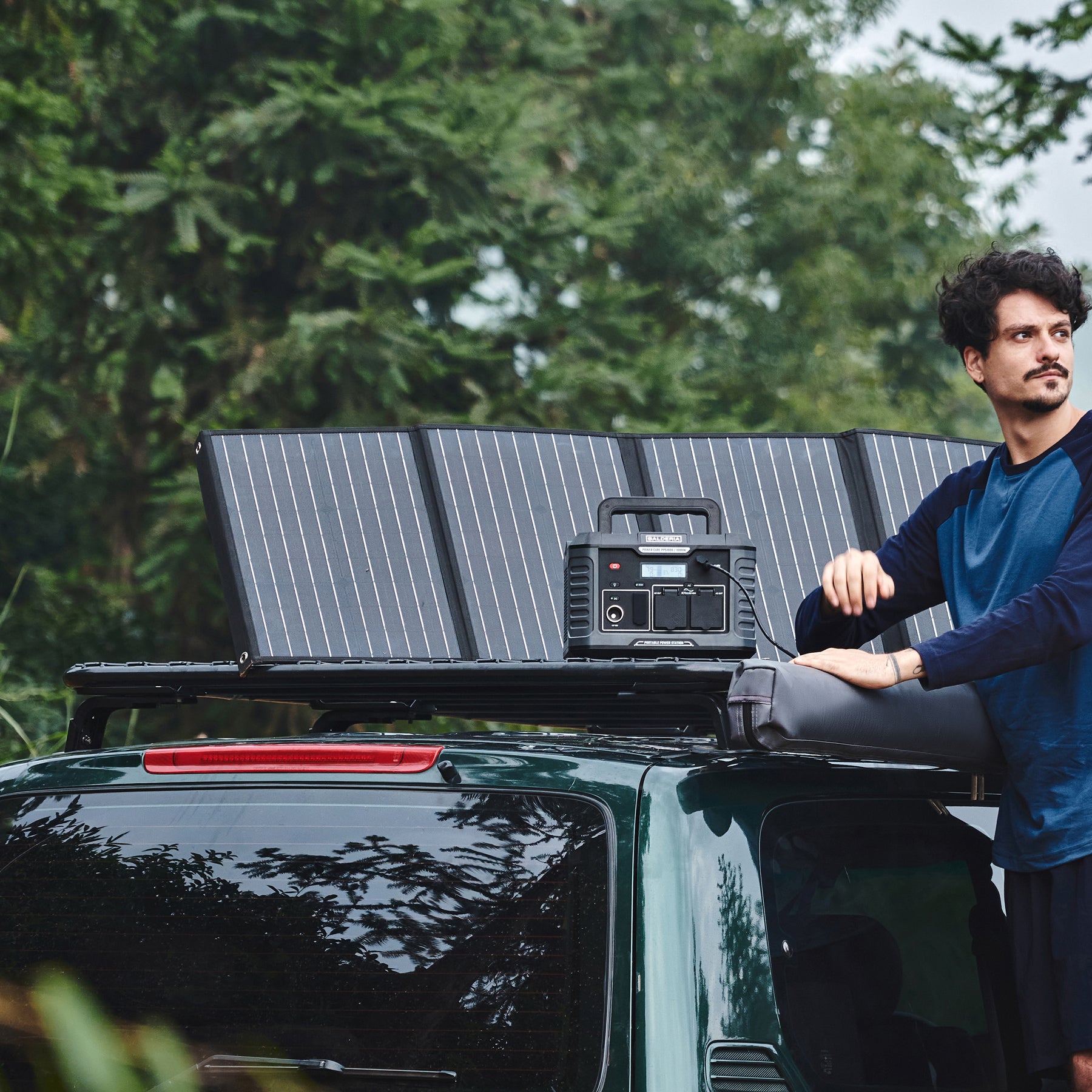 BALDERIA  Power Cube 500W - Tragbare Powerstation 400Wh, Stromspeicher - Bild 1