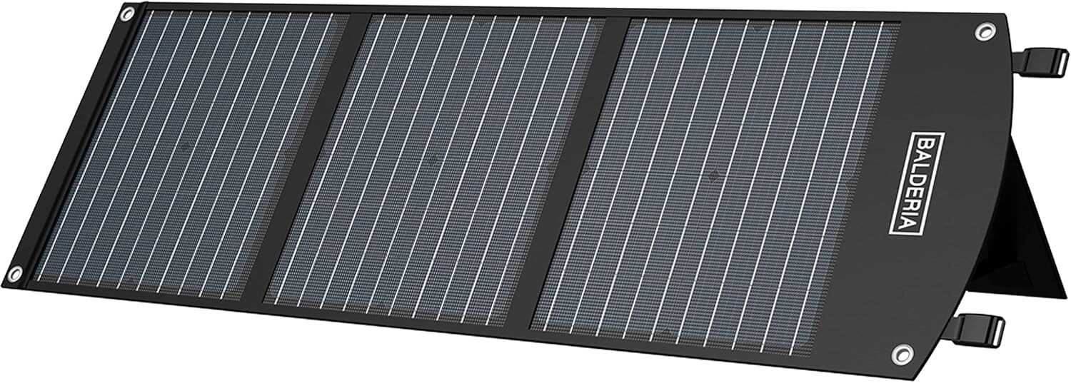 BALDERIA  Solarboard 60W – Faltbares Solarpanel für Powerstations | 04262354946656