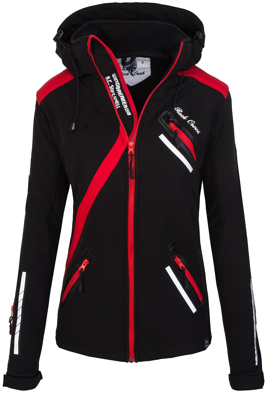 Rock Creek Jacke Softshelljacke Regular Fit