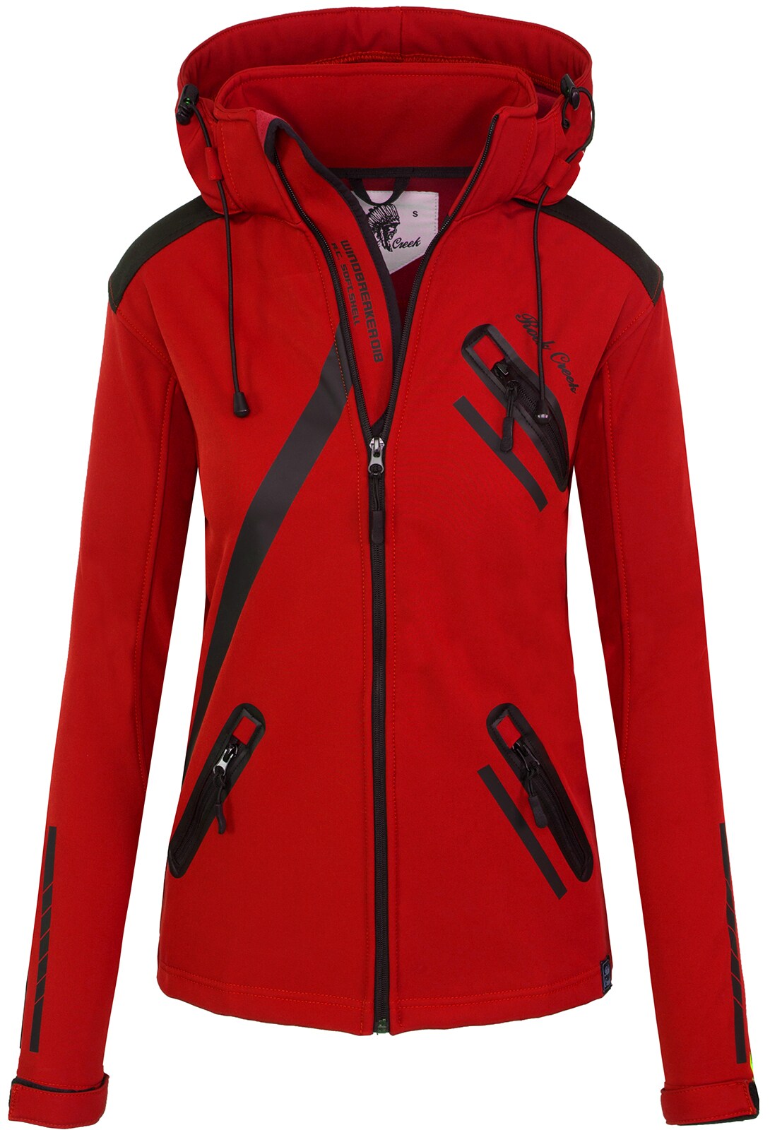 Rock Creek Jacke Softshelljacke Regular Fit