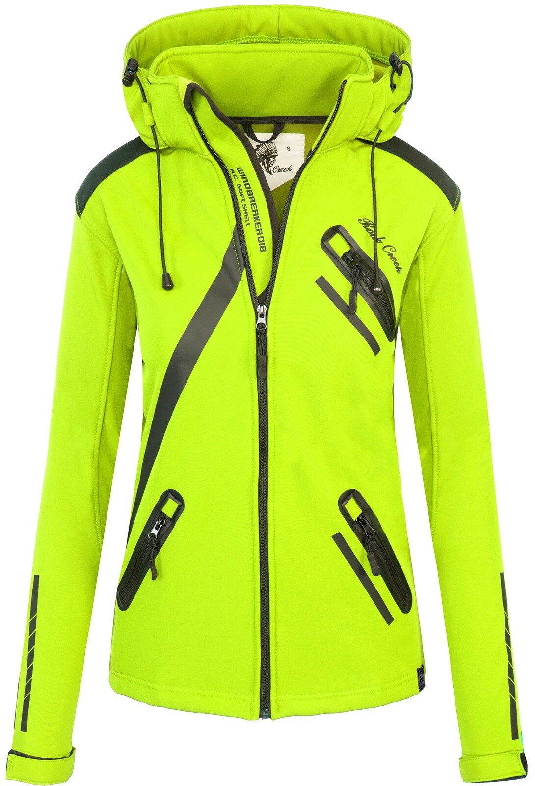 Rock Creek Jacke Softshelljacke Regular Fit