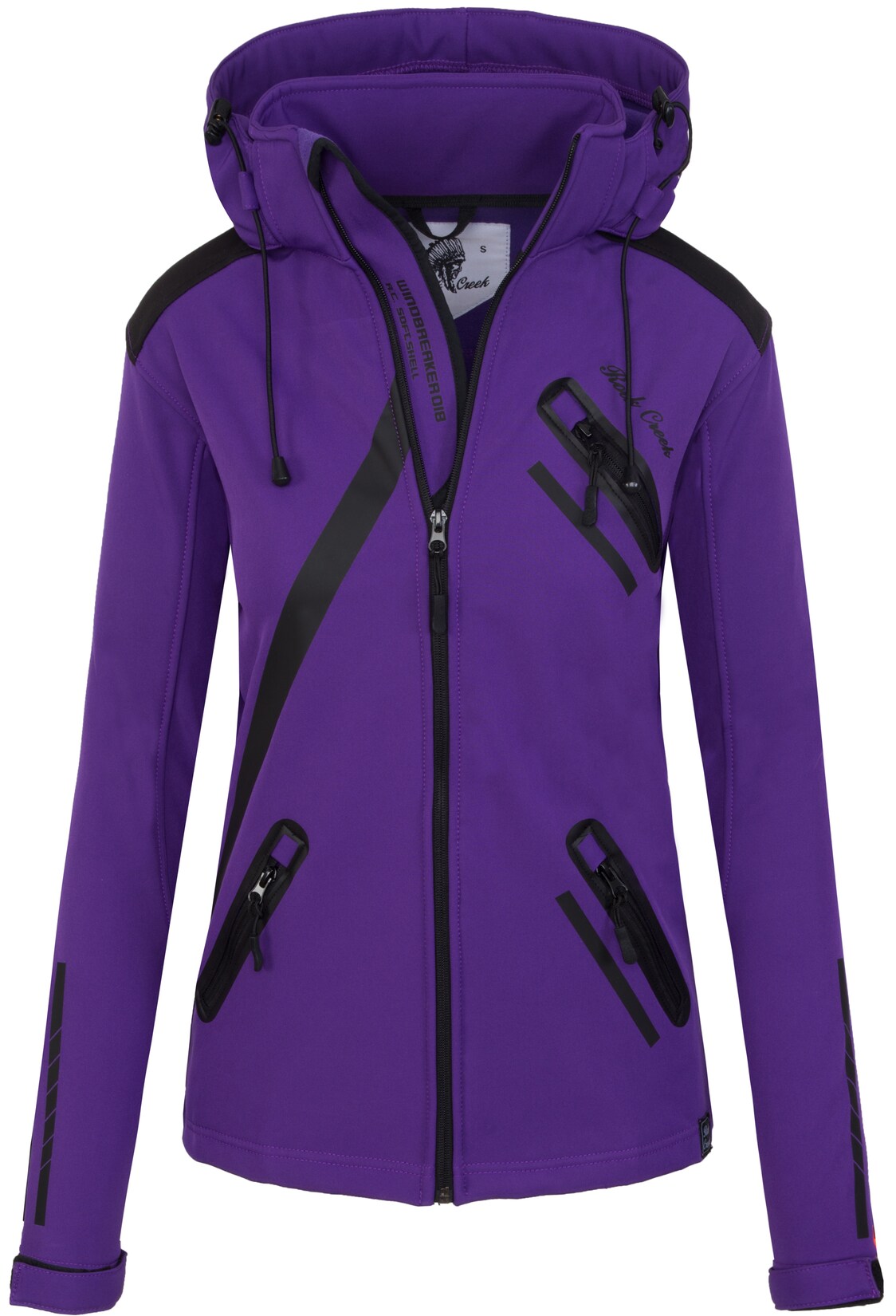 Rock Creek Jacke Softshelljacke Regular Fit