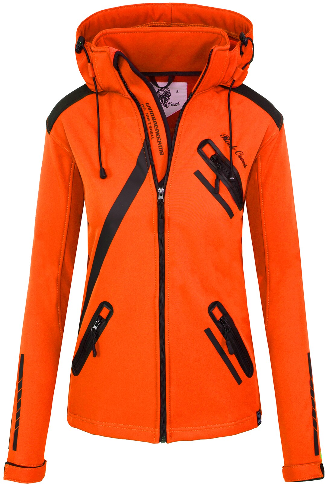Rock Creek Jacke Softshelljacke Regular Fit