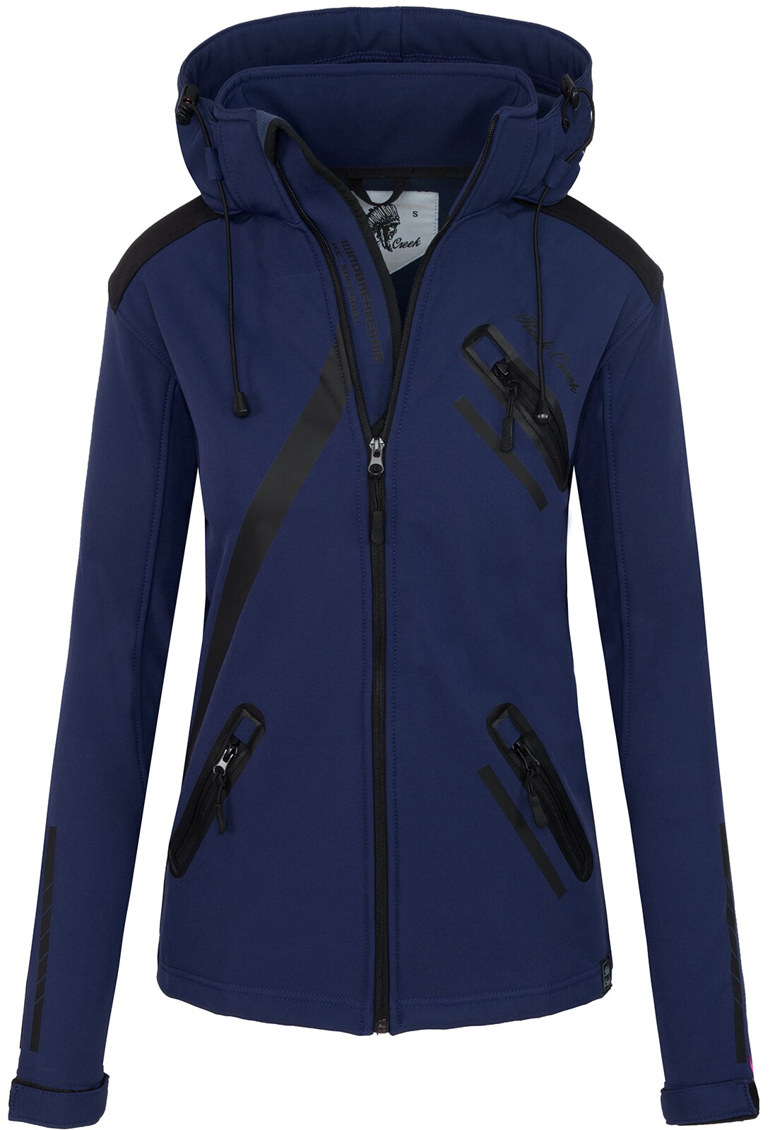 Rock Creek Jacke Softshelljacke Regular Fit