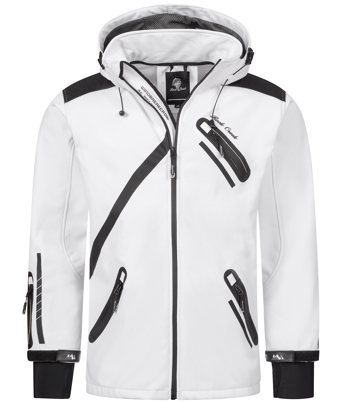 Rock Creek Jacke Softshelljacke Regular Fit
