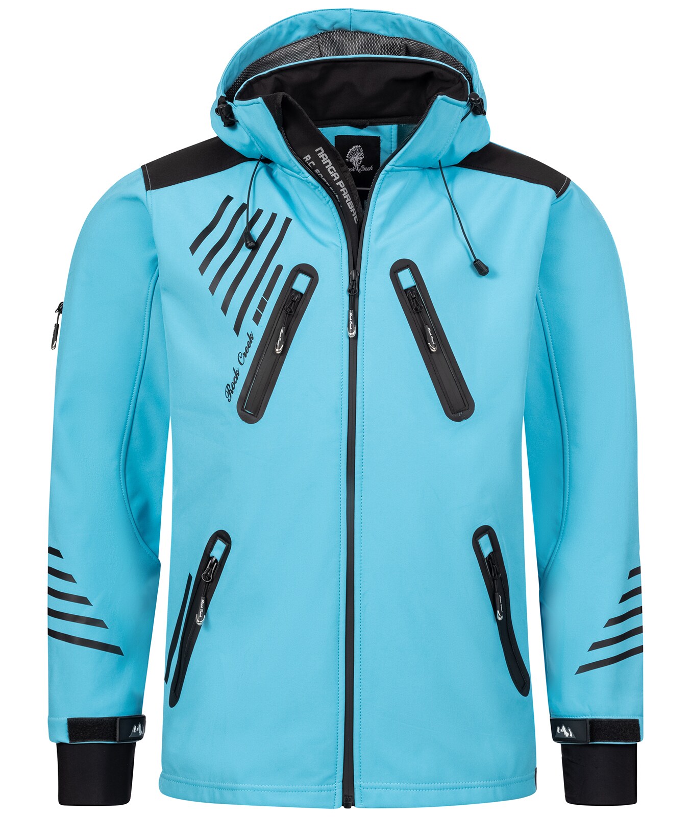 Rock Creek Jacke Softshelljacke Regular Fit