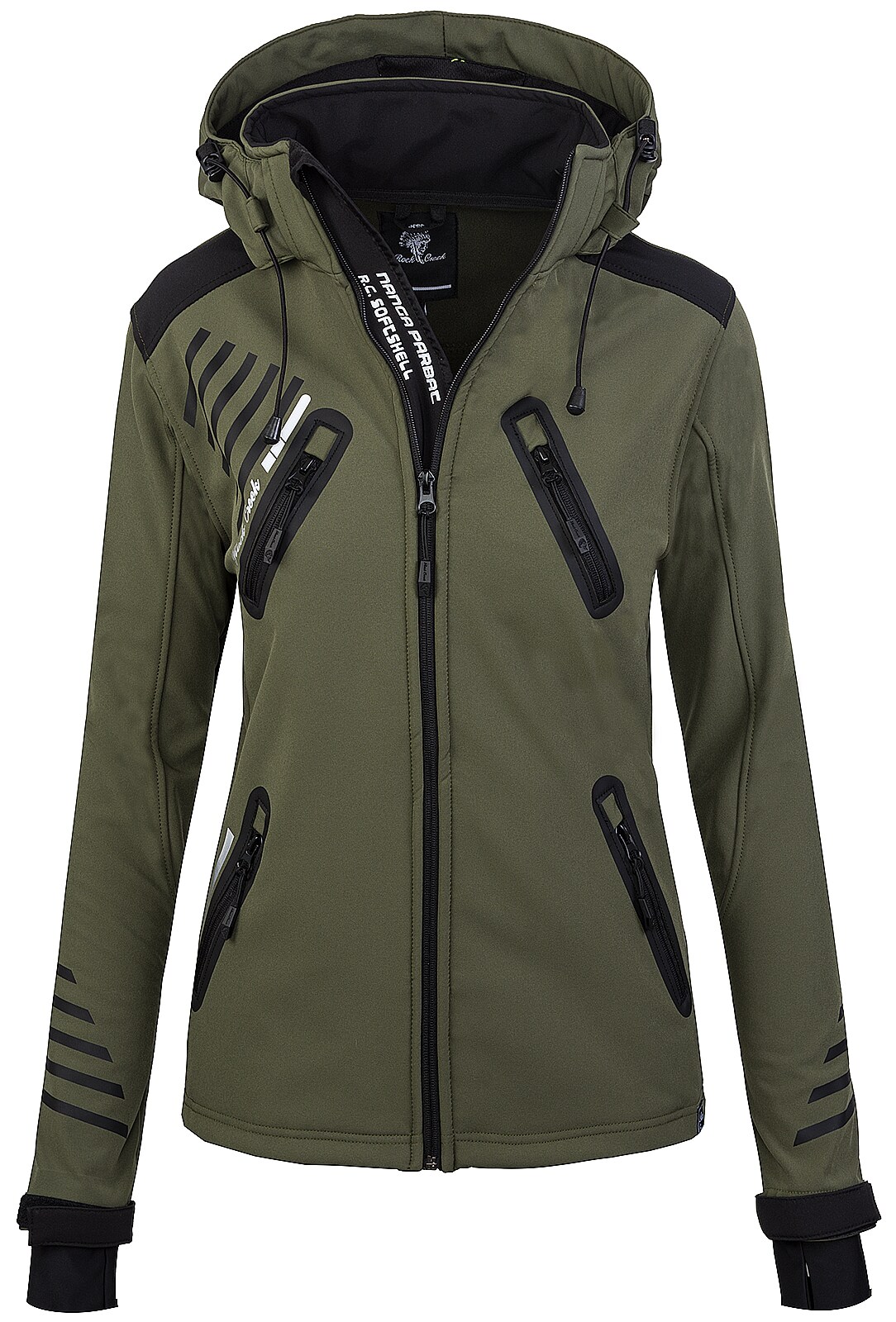 Rock Creek Jacke Softshelljacke Regular Fit