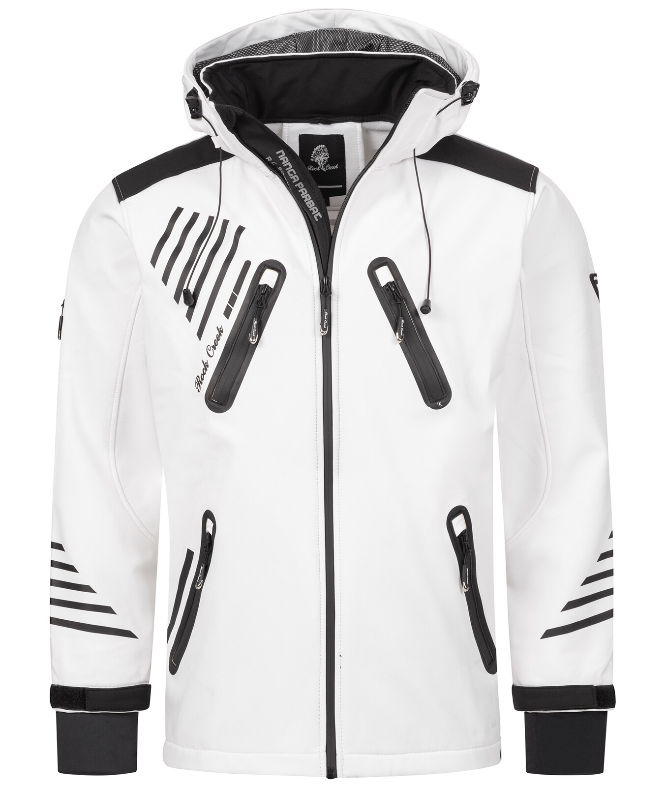 Rock Creek Jacke Softshelljacke Regular Fit