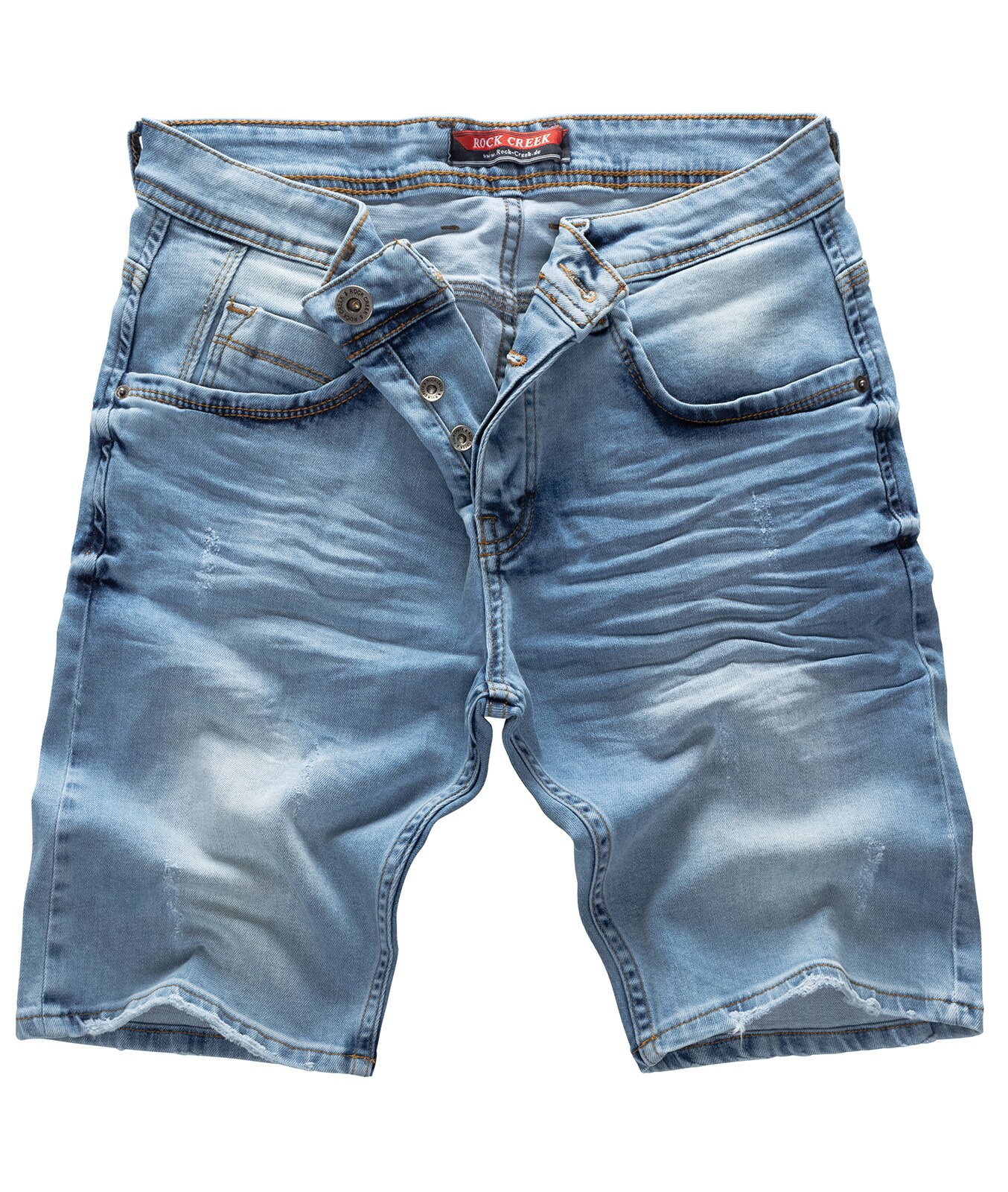 Rock Creek Shorts Jeansshorts Regular Fit - Bild 1